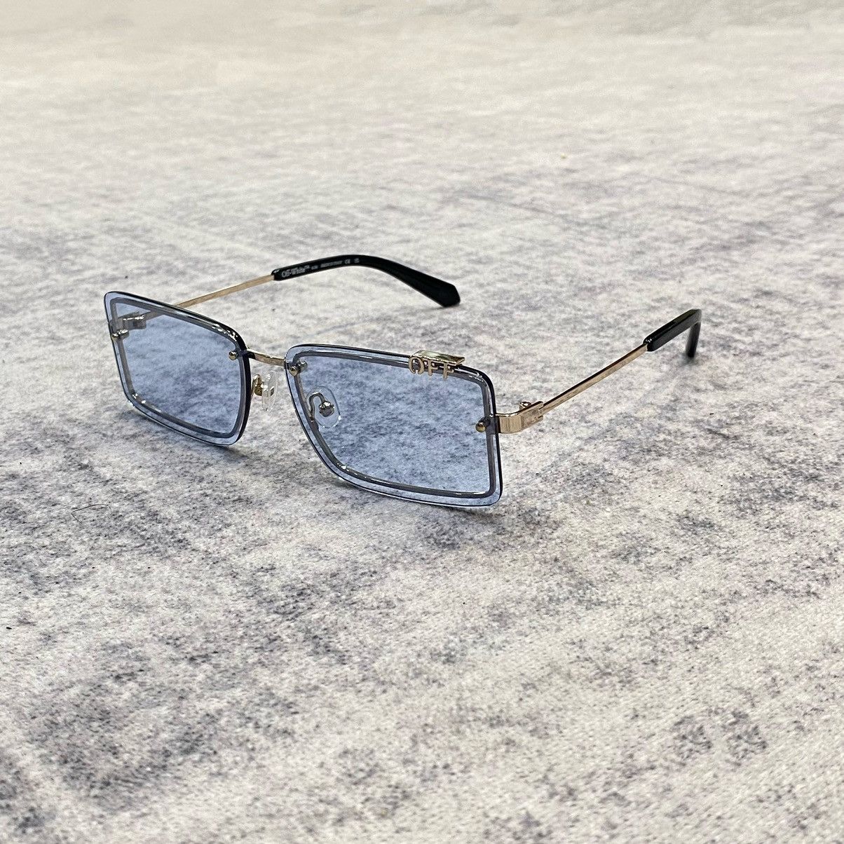 OFF WHITE TAMPA OERI13NF24MET0017640 GOLD LIGHT BLUE