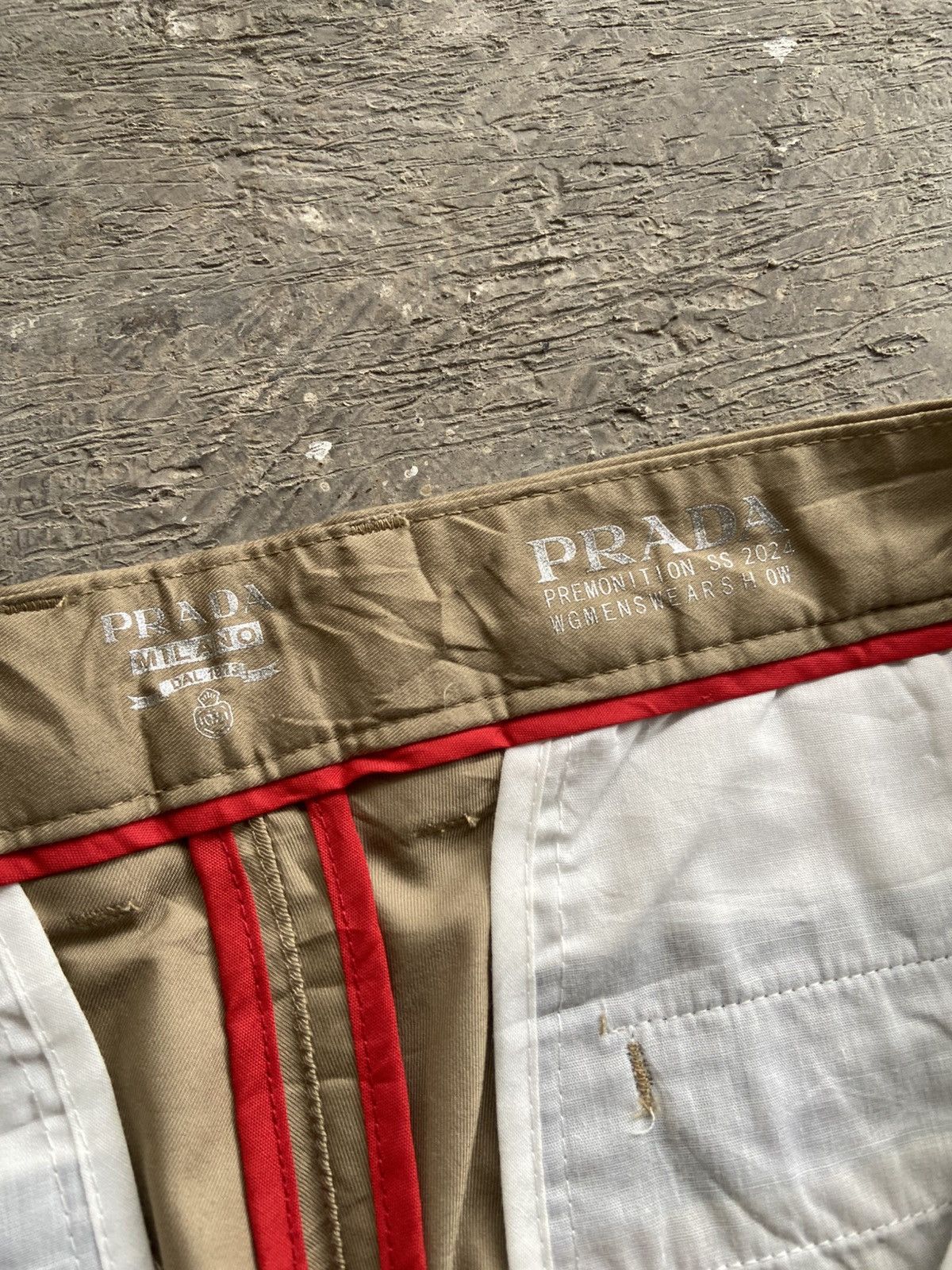 Prada SS24 Prada Milano - Premonition Chinos Pants Size US 30 / EU 46 - 7 Thumbnail