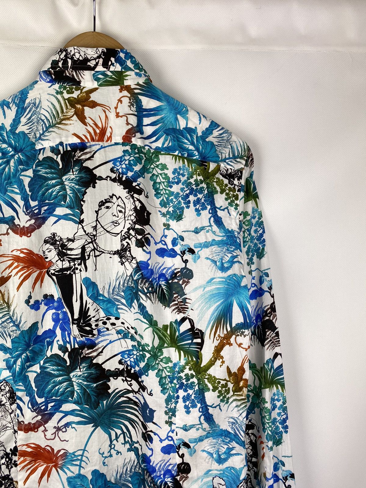 Etro Etro men’s long sleeve overprinted button up shirt size 39 Size US L / EU 52-54 / 3 - 16 Thumbnail