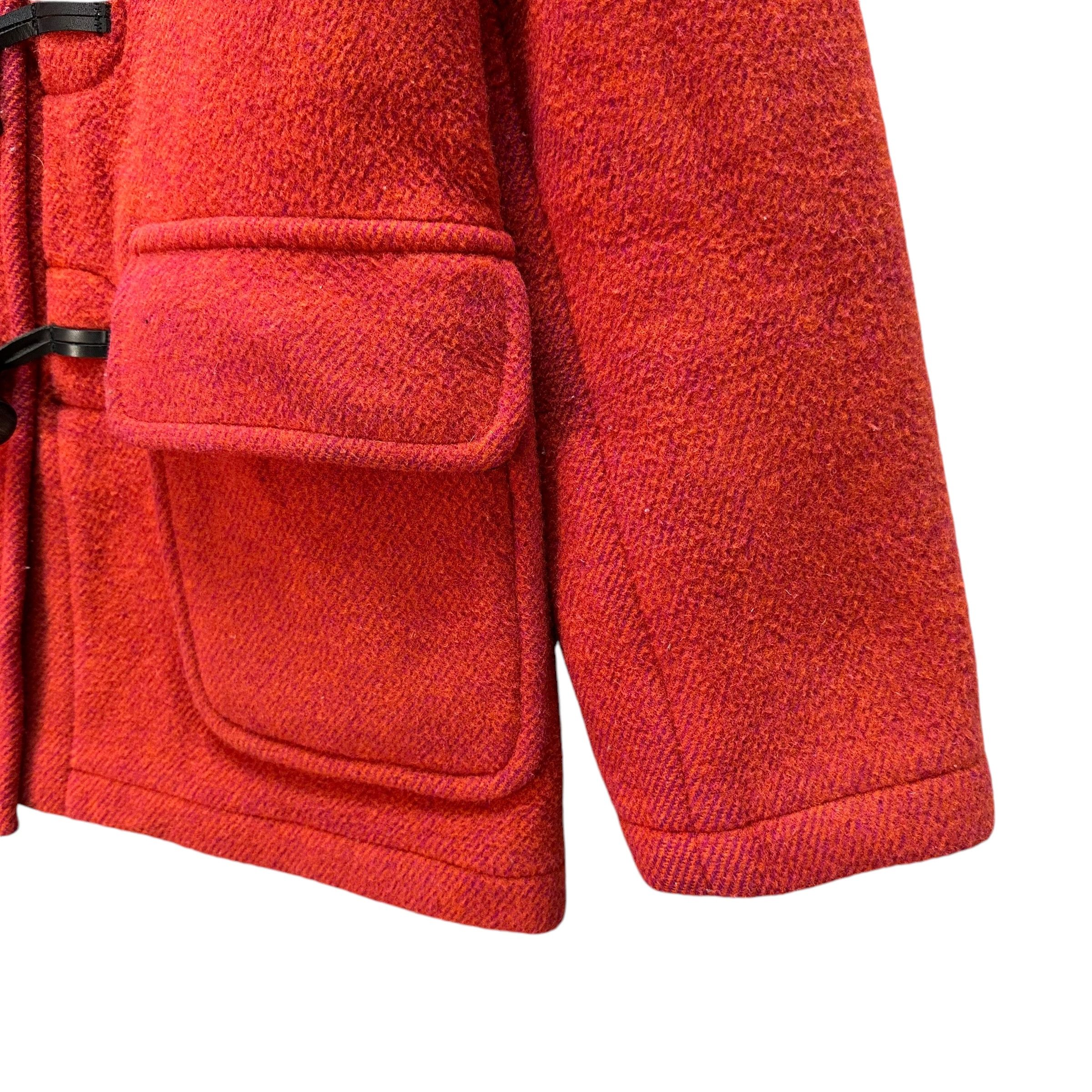 Vintage CALIBURN Made in England Orange Wool Coat Jacket #A54-1247 Size US S / EU 44-46 / 1 - 5 Thumbnail