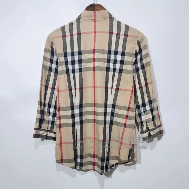 Burberry Burberry Beige Cotton Women's Shirt. Size S / US 4 / IT 40 - 2 Thumbnail
