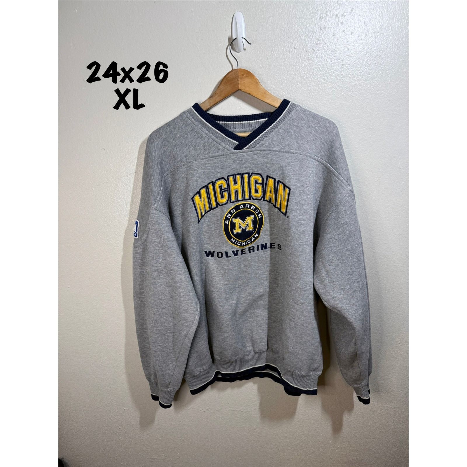 Lee XL 90s michigan crew lee tag Size US XL / EU 56 / 4 - 1 Thumbnail