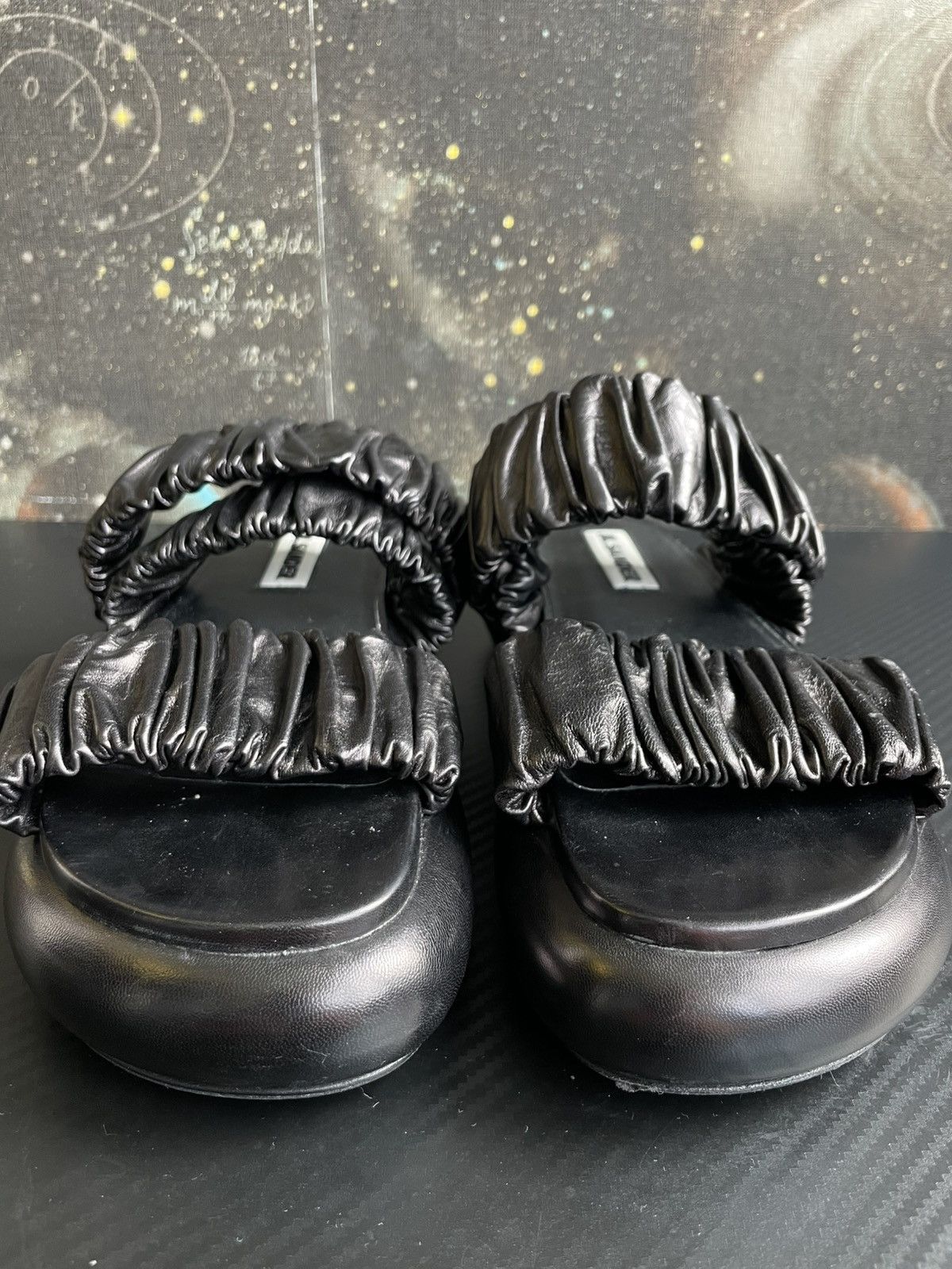 Jil Sander Jil Sander Leather platform Sandals 36 Size US 6 / IT 36 - 4 Thumbnail