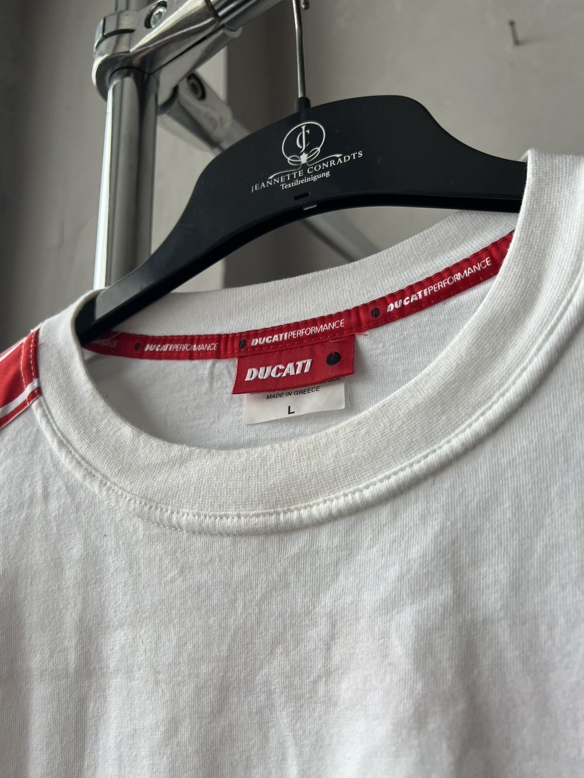 Ducati 00’S DUCATI CORSE ITALY RACING SCUDERRIA VINTAGE LONG SLEEVE Size US L / EU 52-54 / 3 - 6 Thumbnail