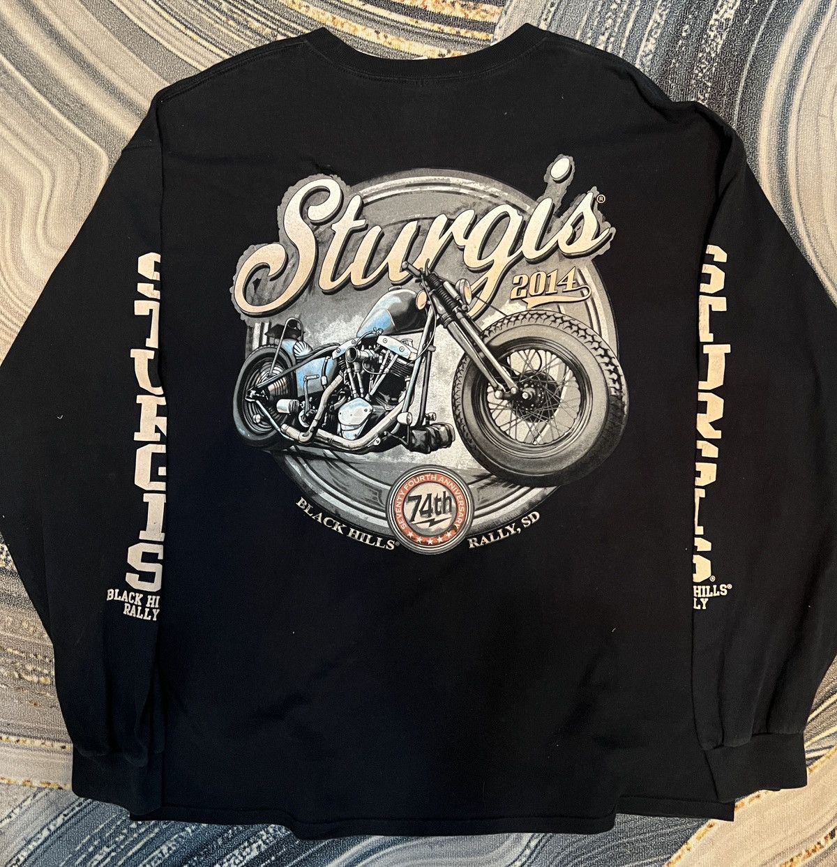 Other Long Sleeve Sturgis Black Hill Rally 74th 2014 Size US XL / EU 56 / 4 - 5 Thumbnail