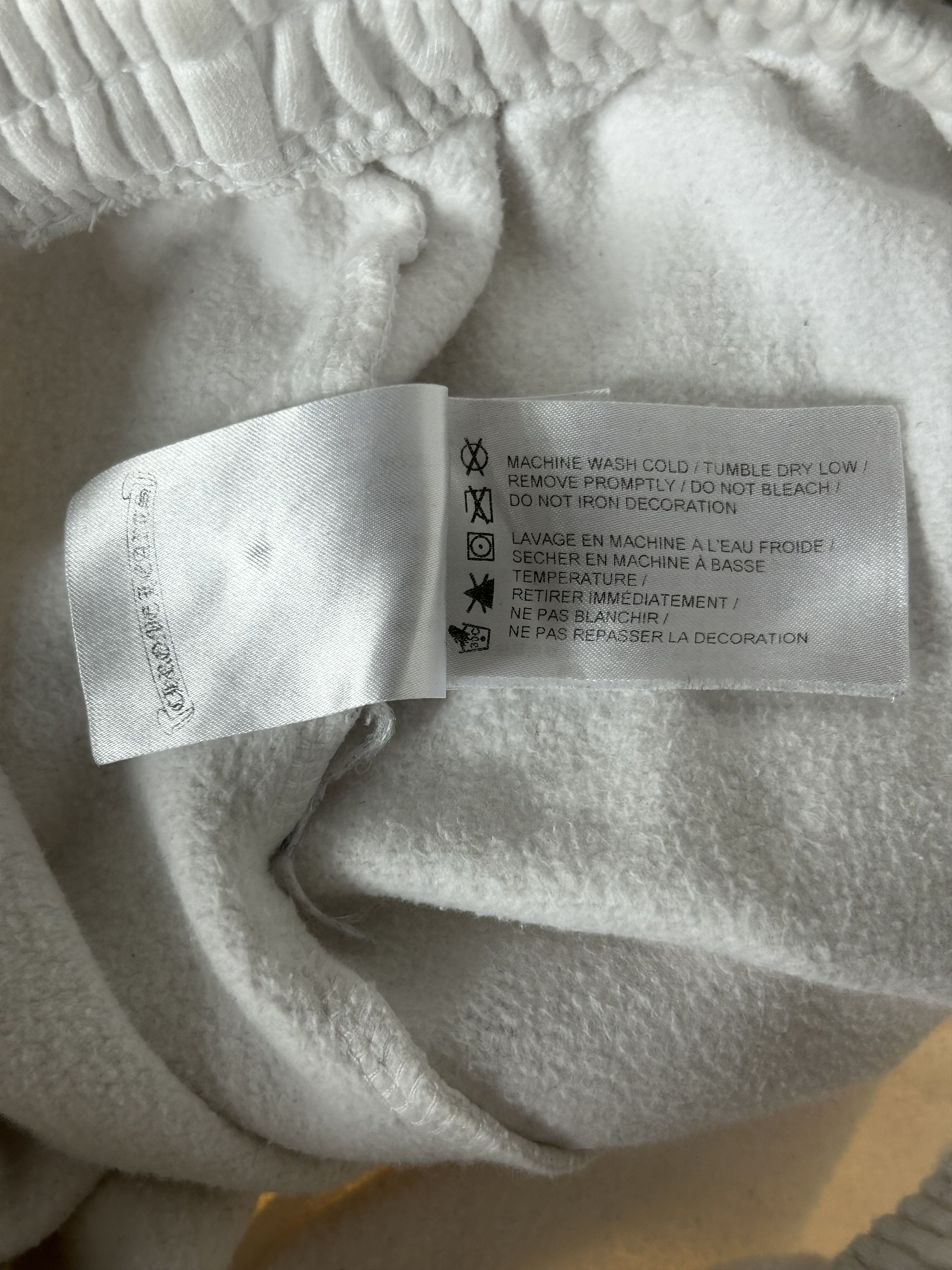 Chrome Hearts Chrome Hearts White & Grey Logo Sweatpants Size US 30 / EU 46 - 4 Thumbnail