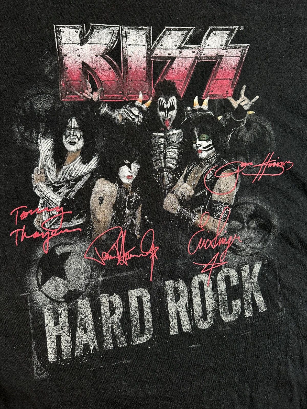 KISS Kiss Hard Rock Cafe Band Tees Vintage StreetWear Rare Y2K Size US S / EU 44-46 / 1 - 2 Thumbnail