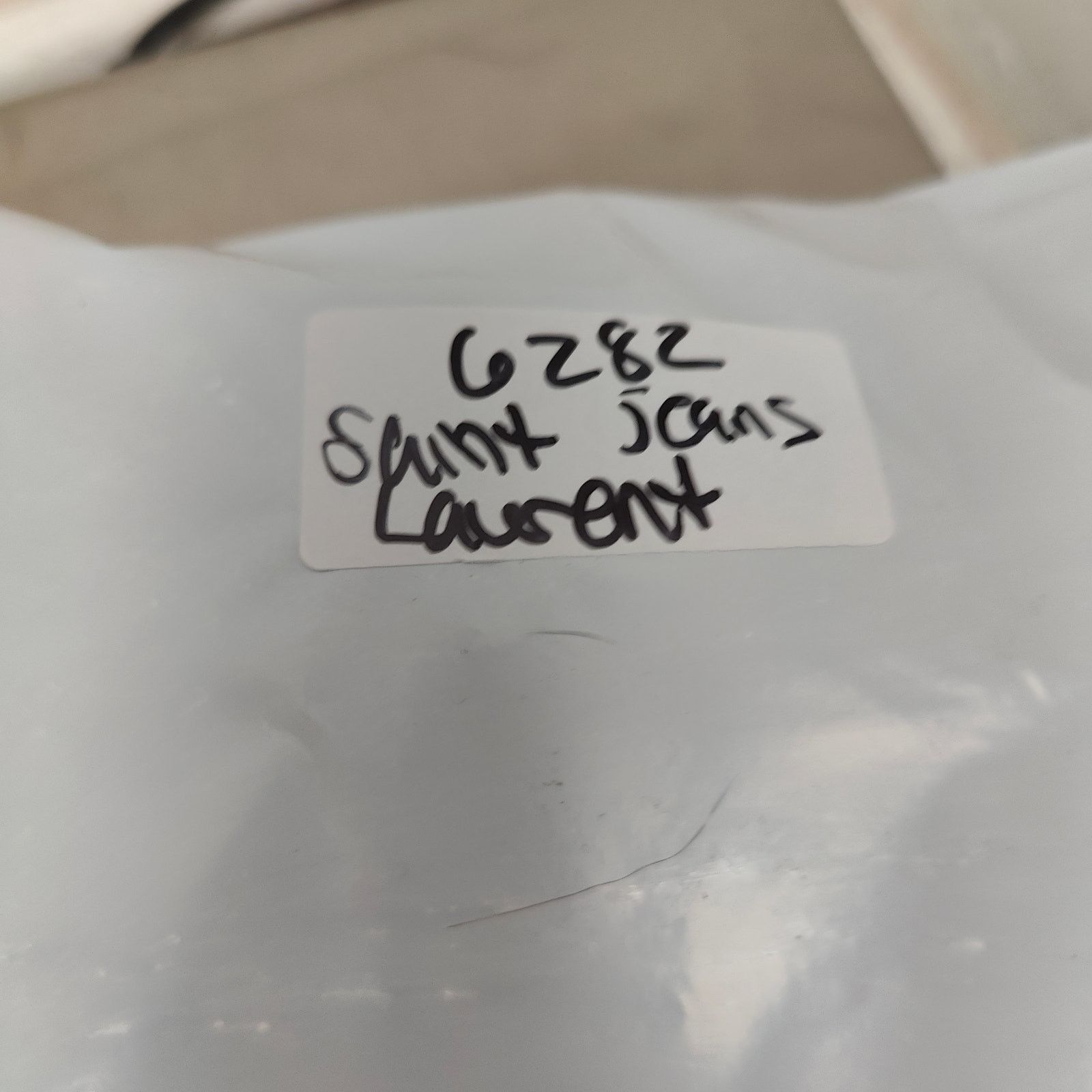 Saint Laurent Paris Saint Laurent Jeans Mens 32 Black Wash DO2 M/SK-LW Size US 32 / EU 48 - 13 Thumbnail