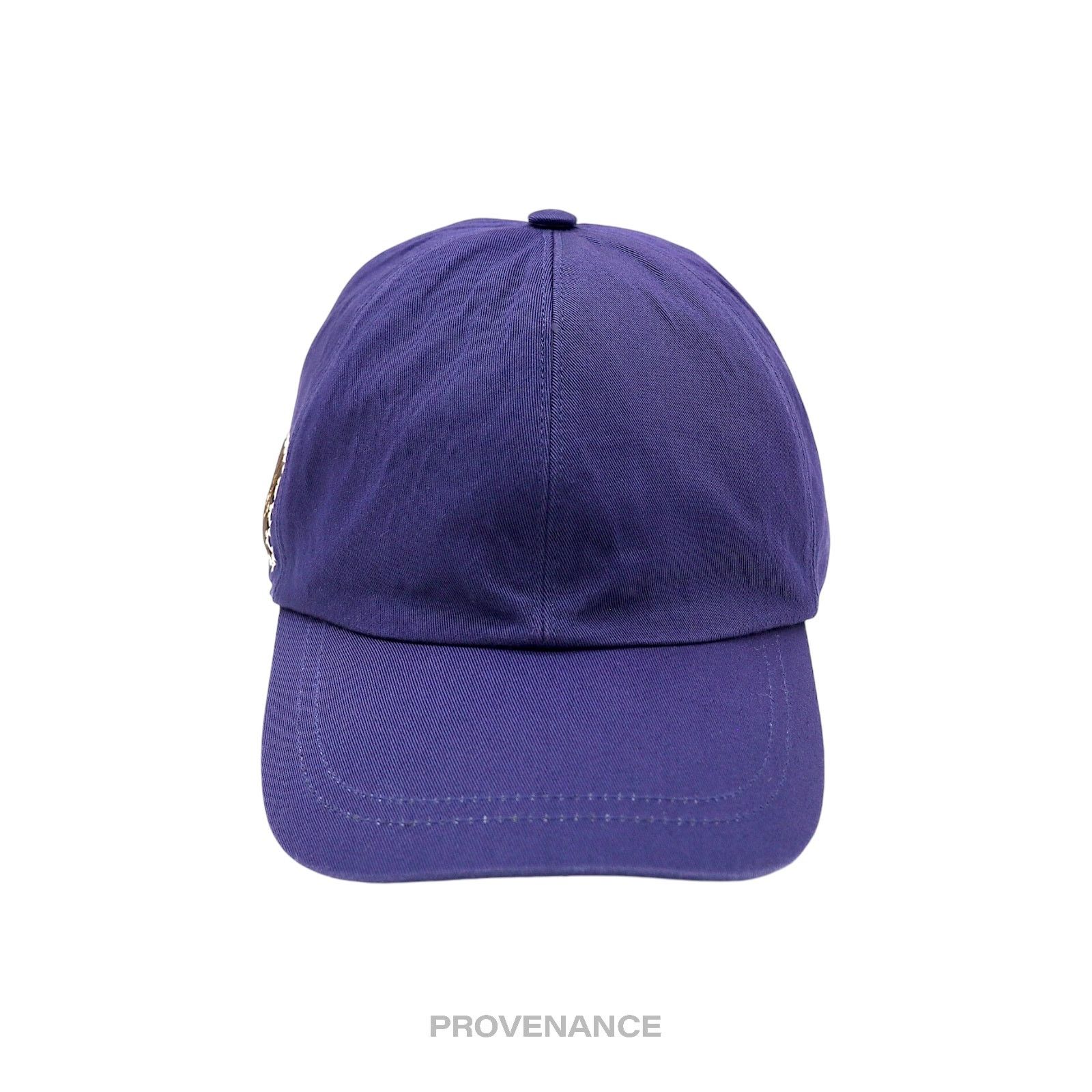 Gucci 🔴 Gucci Eschatology Patch Logo Hat Cap - Blue Size ONE SIZE - 2 Thumbnail
