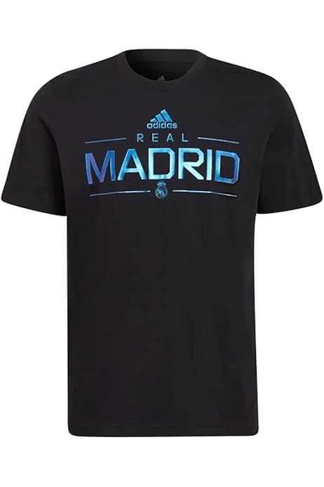 Adidas × Designer ADIDAS x FC REAL MADRID Short Sleeve Black Soccer Shirt XL Size US XL / EU 56 / 4 - 3 Thumbnail