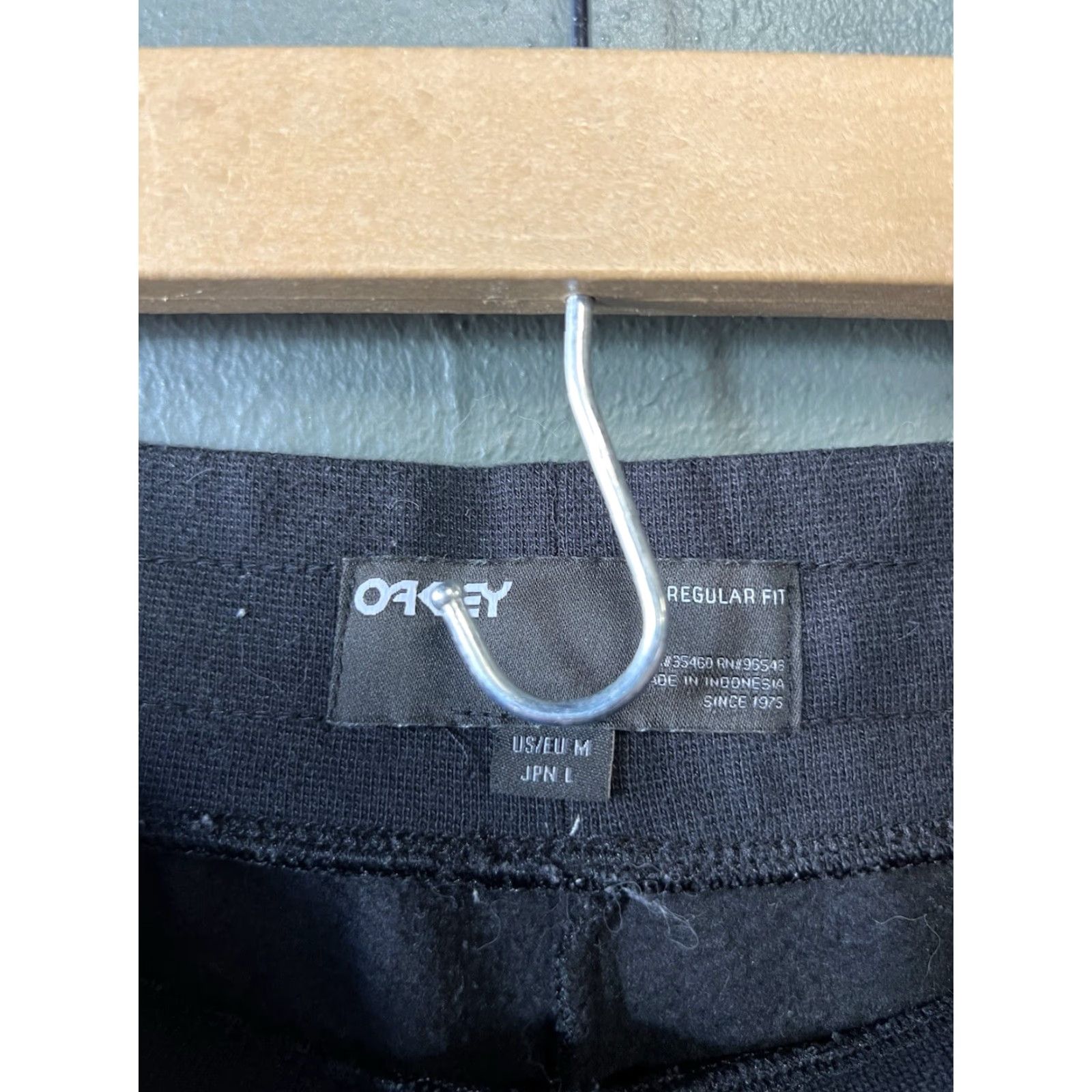 Oakley Oakley Mens Black Jogger Athletic Sweatpants Size M Regular Fit Size US 31 - 3 Thumbnail