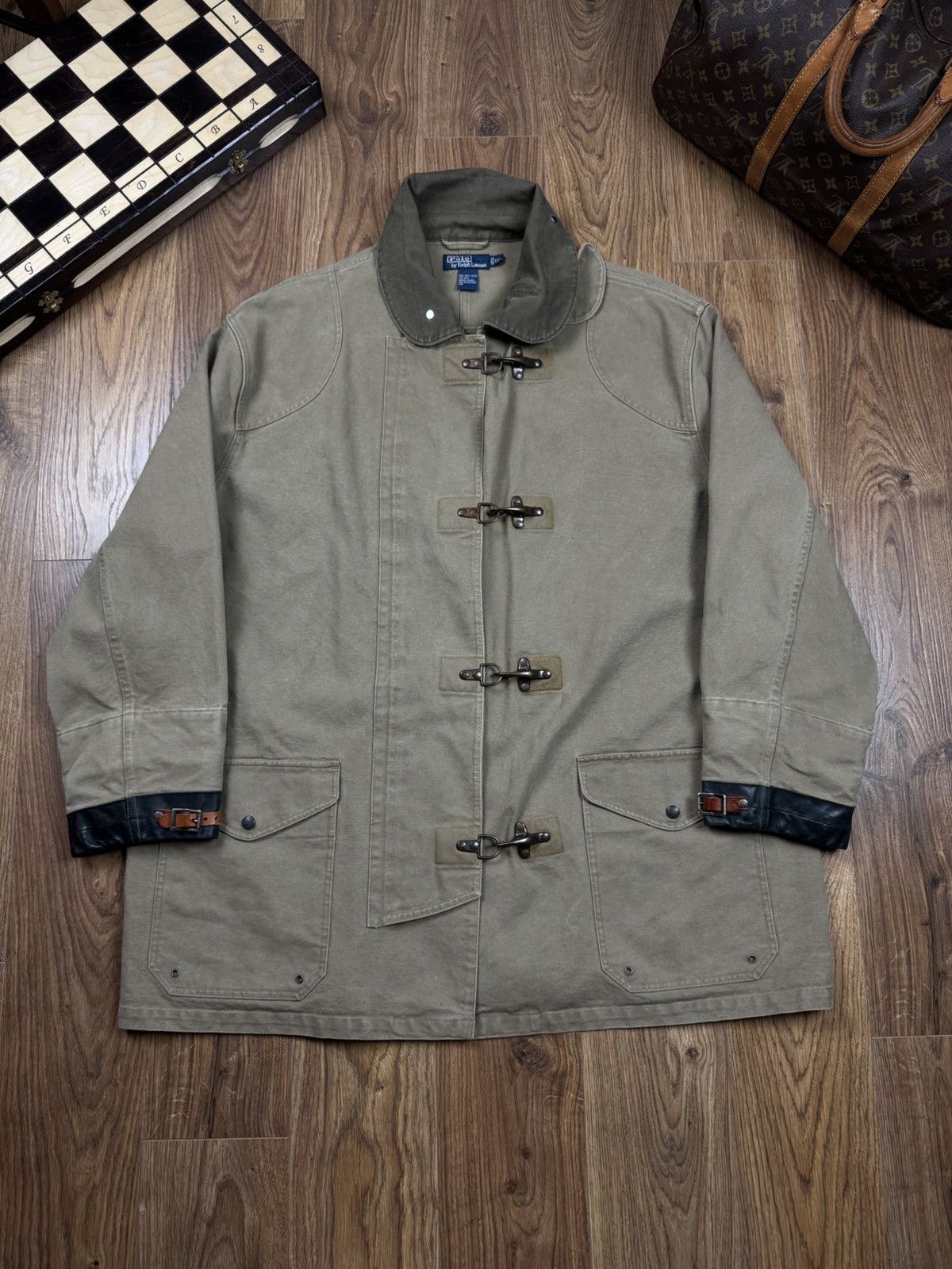 Polo Ralph Lauren Vintage rare Fireman jacket Polo Ralph Lauren original item Size US XXL / EU 58 / 5 - 1 Thumbnail