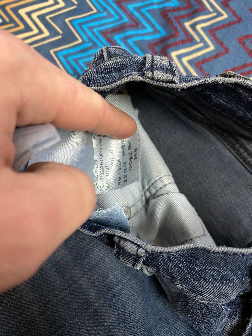 Levi's Distressed jeans pants w32 Levi's Y2K vintage streetwear Size US 32 / EU 48 - 3 Thumbnail