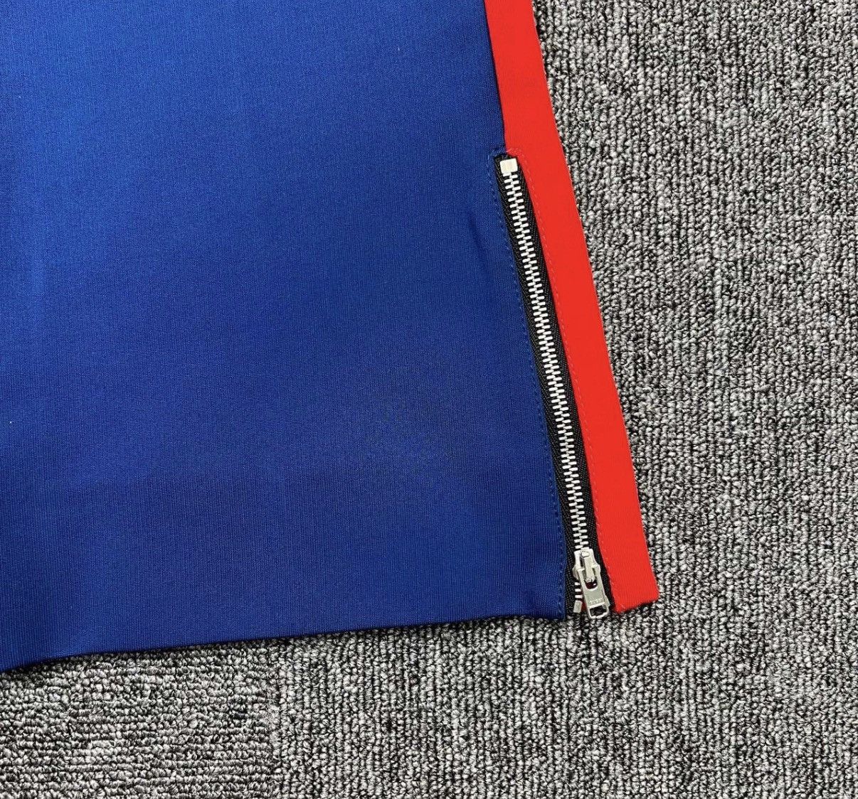 Gucci Gucci Red & Blue Color Block Flared Casual Pants K12 Size 25" / US 0 / IT 36 - 5 Thumbnail