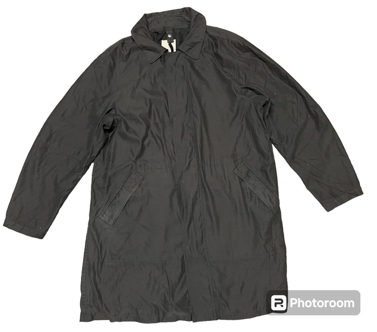 Yohji Yamamoto 90s YOHJI YAMAMOTO LONG JACKET OVERALL FADED Size US XL / EU 56 / 4 - 1 Thumbnail