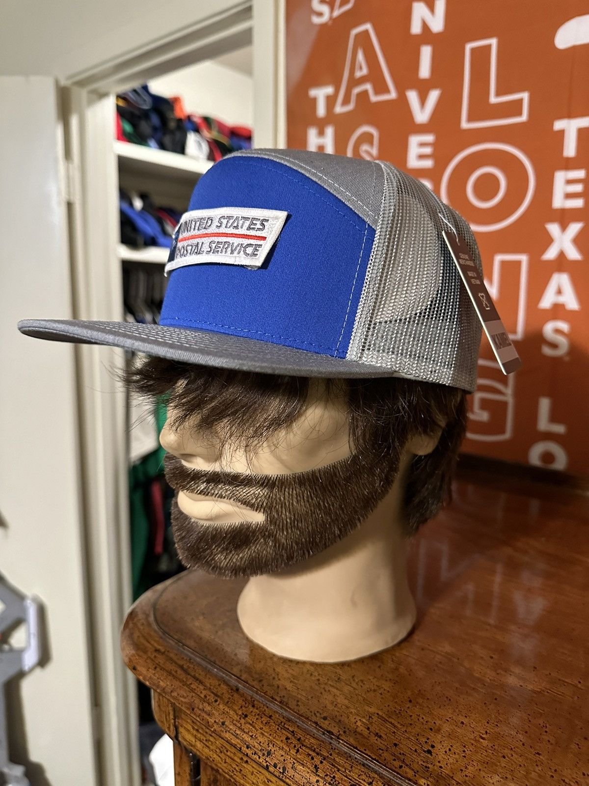 Anti Social Social Club × NFL × Vintage Vintage USPS NFL Detroit Lions “blue & grey” hat 00s Size ONE SIZE - 6 Thumbnail