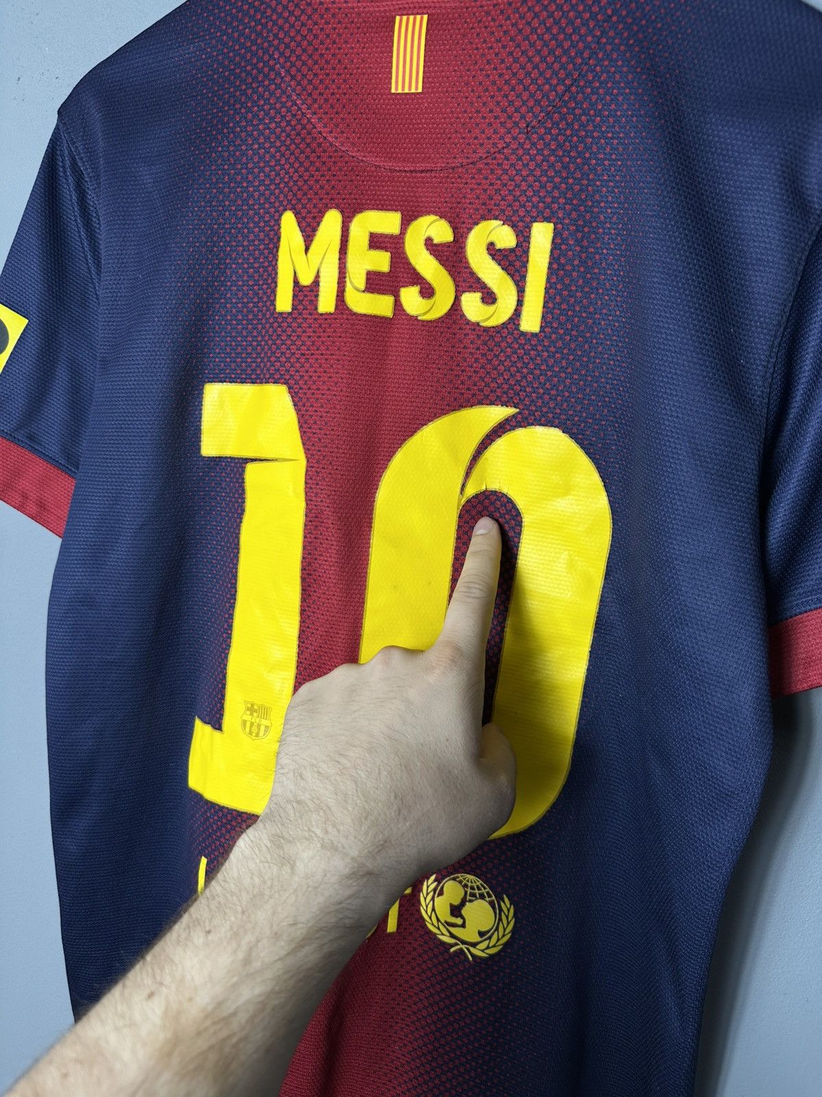 Nike Vintage Messi Barcelona 2012 2013 Soccer Jersey Shirt Size US S / EU 44-46 / 1 - 10 Thumbnail