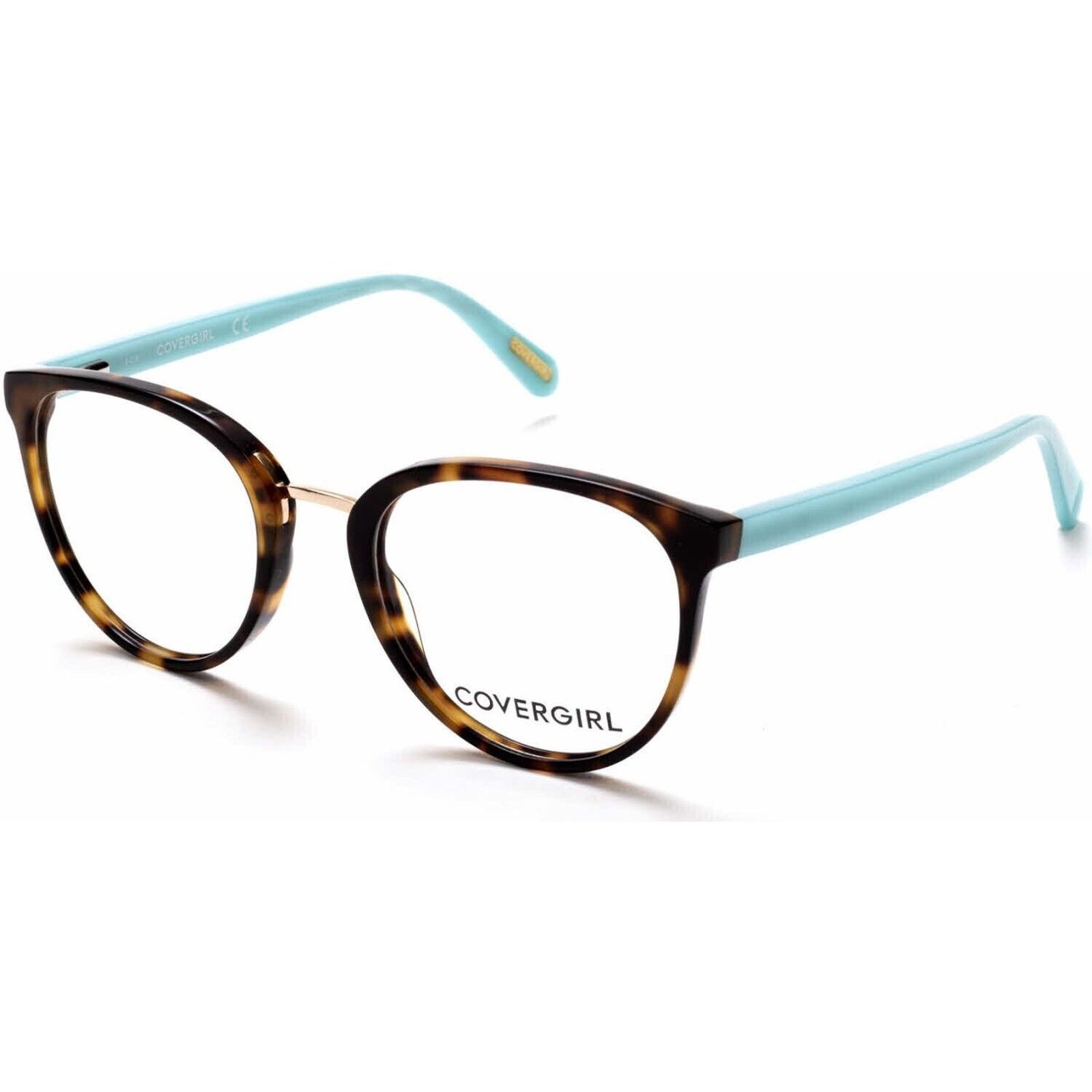 Other COVER GIRL CG0471 052 TORTOISE BLUE EYEGLASSES FRAME 49-19 Size ONE SIZE - 1 Preview