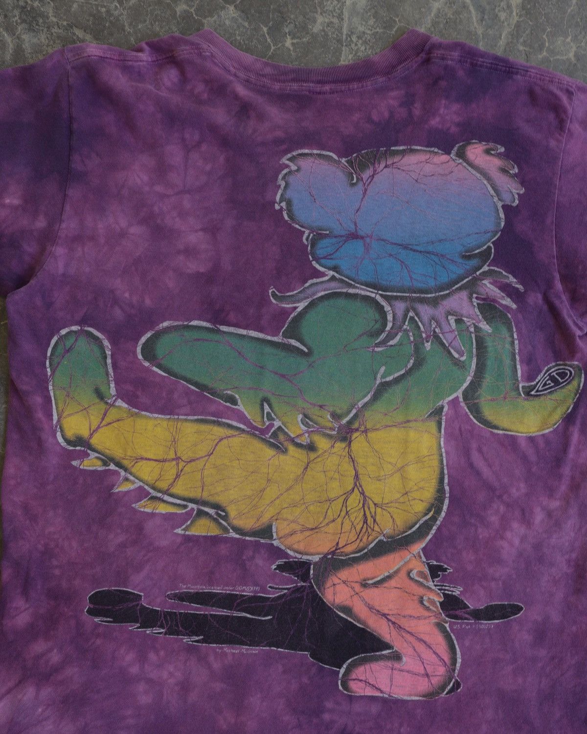 Band Tees Vintage Grateful Dead Big Bear Purple Archive USA Grail Tee Size US XL / EU 56 / 4 - 7 Thumbnail