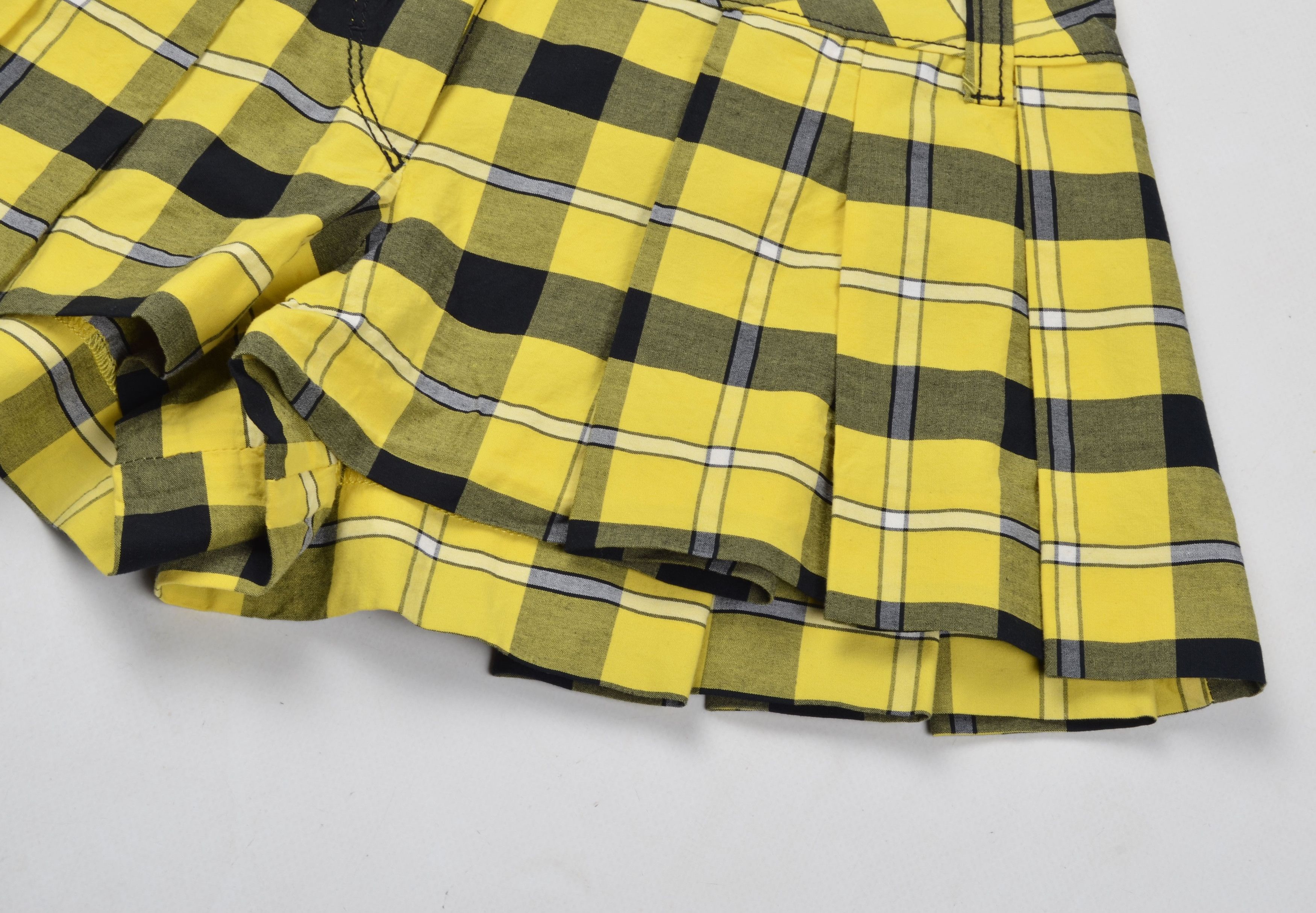 Miss Sixty Vintage Miss Sixty Y2K Checkered Mini Pleated Rackel Shorts Size 28" / US 6 / IT 42 - 6 Thumbnail