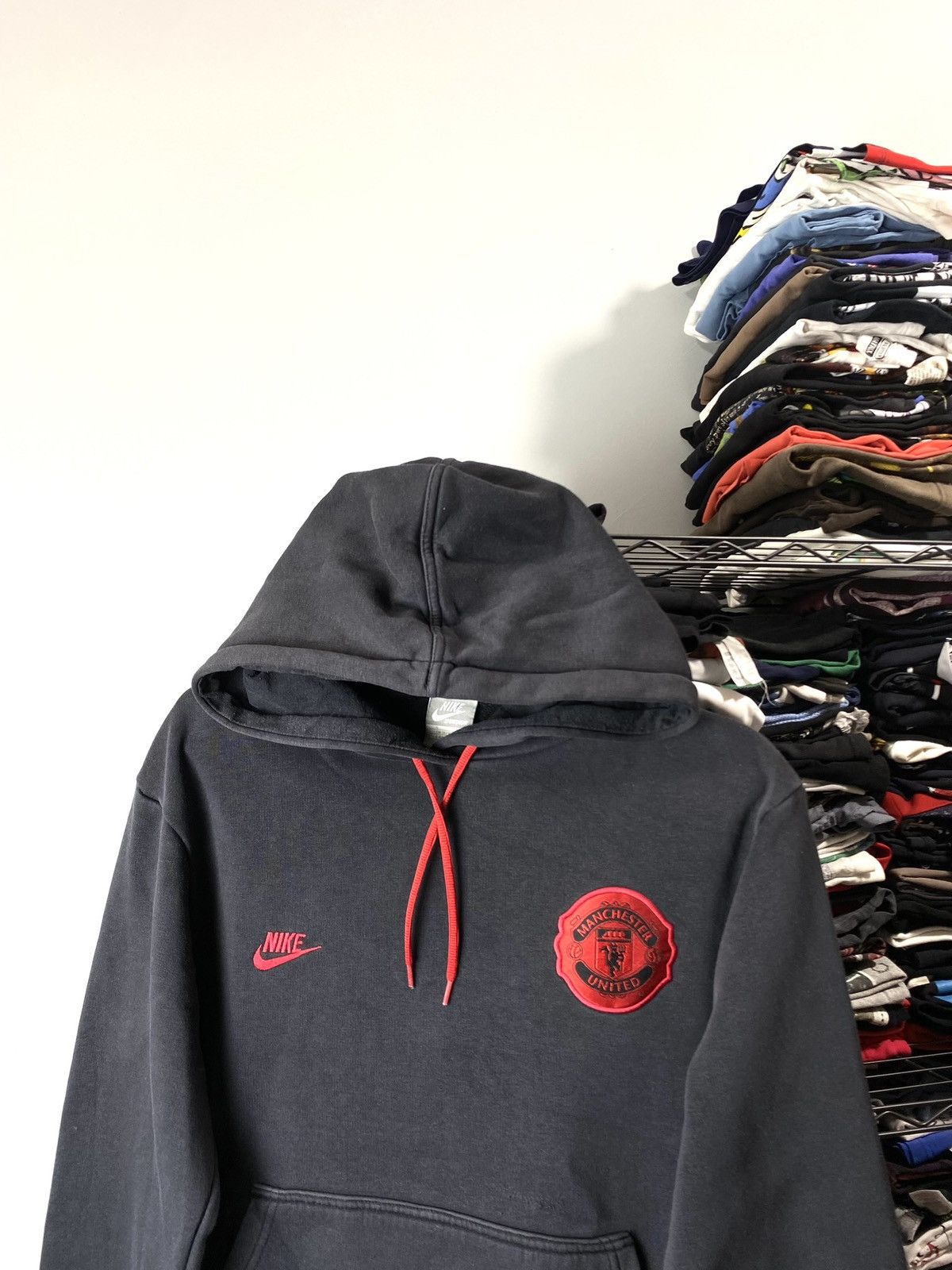 Nike 2000’s Nike Manchester United Soccer Hoodie Jersey Size US S / EU 44-46 / 1 - 3 Thumbnail