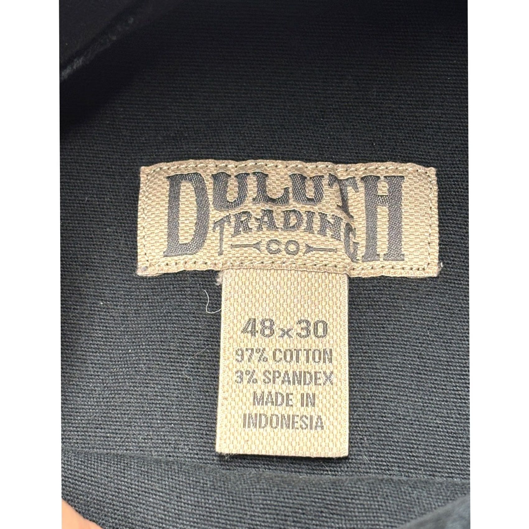 Duluth Trading Company Duluth Trading Co Flex Fire Hose Work Pants Black 48x30 Mens Size US 32 / EU 48 - 5 Thumbnail