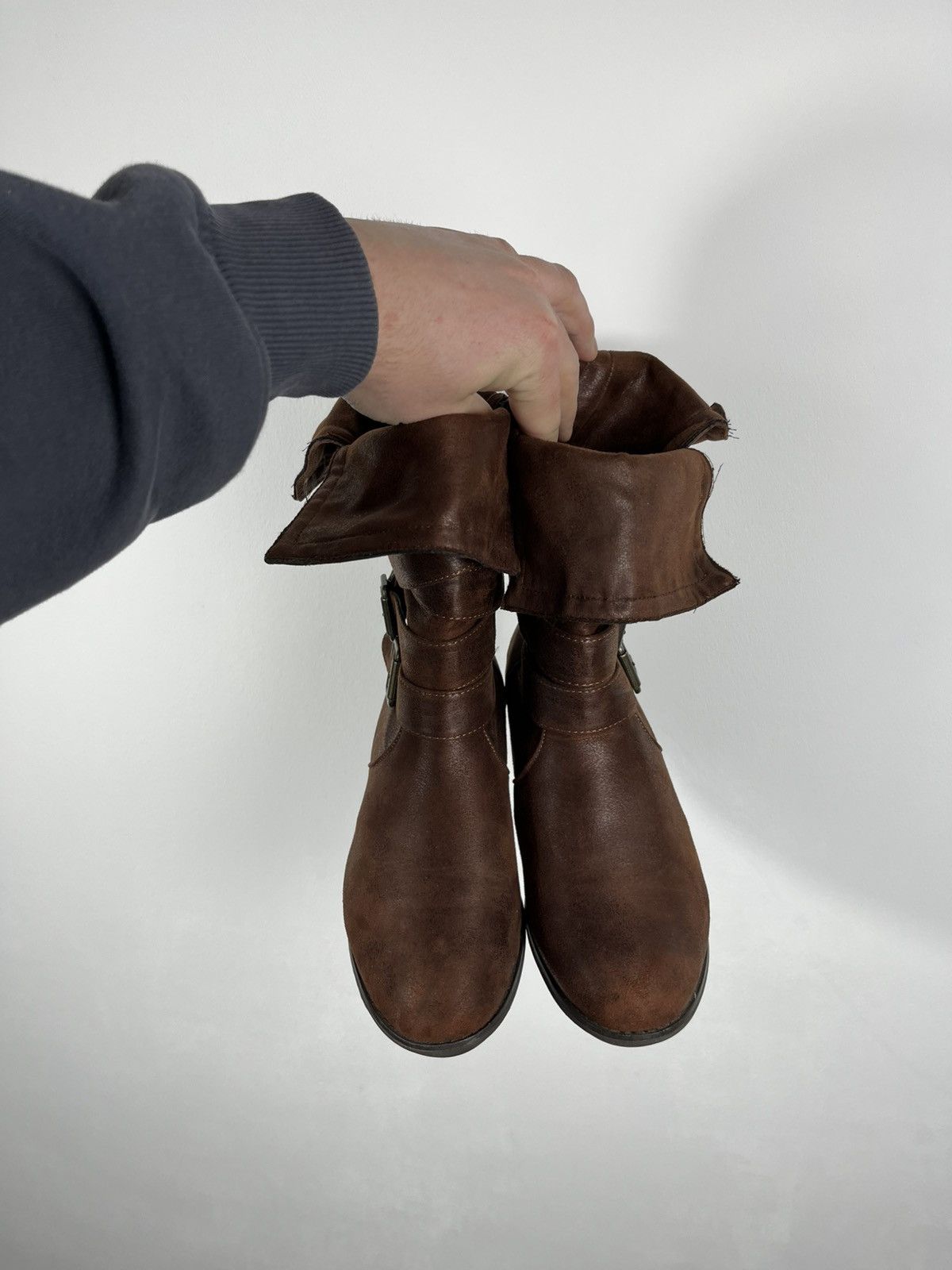 Other Avant Garde Women Brown Buckle Ankle Boots UK 5 Size US 7 / IT 37 - 8 Thumbnail