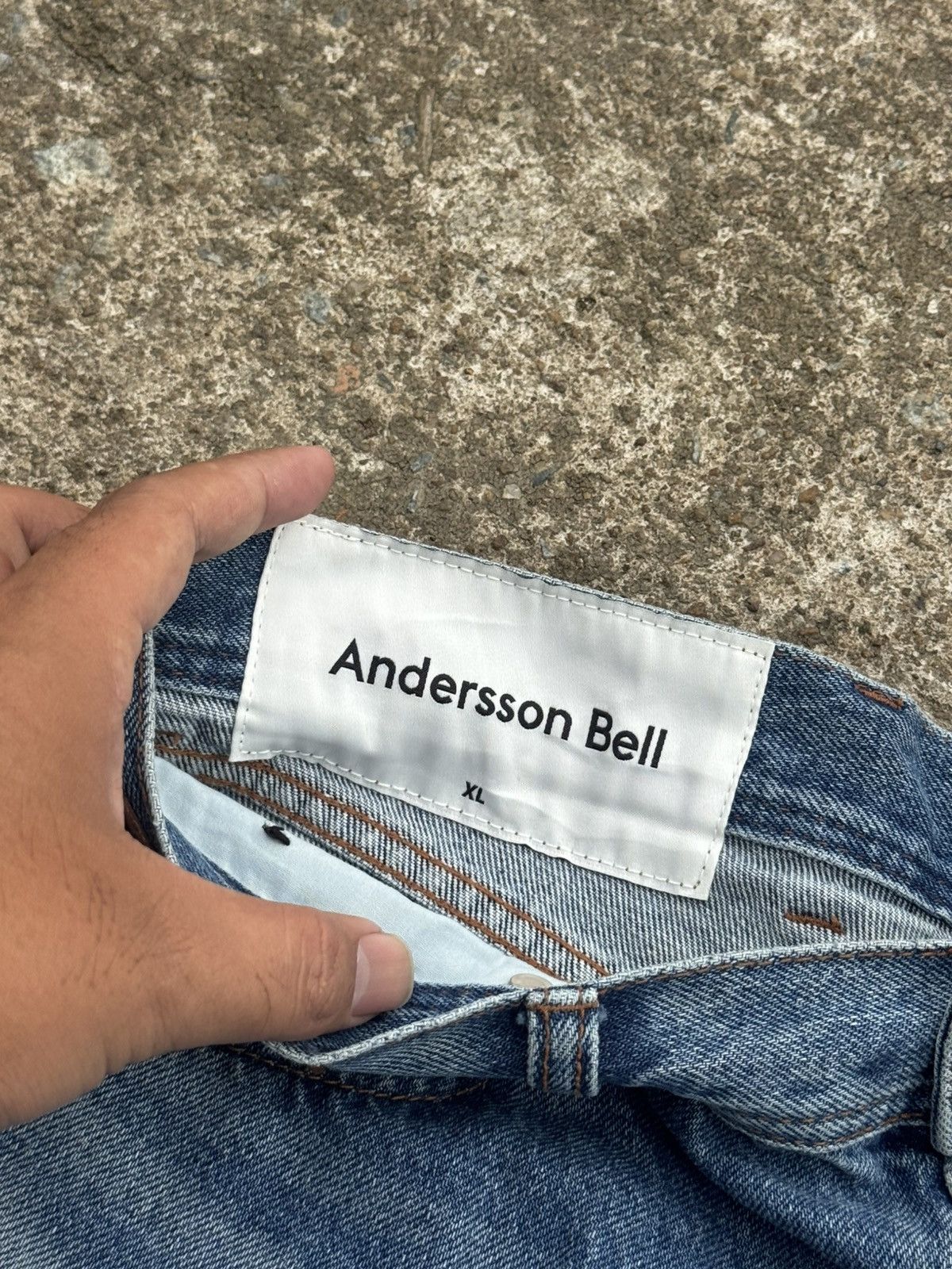 Andersson Bell Andersson Bell Destroyed Boots Cut Wide Jeans Jw Size US 34 / EU 50 - 5 Thumbnail