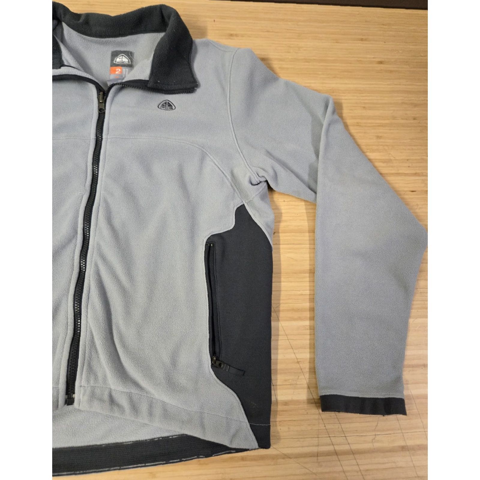 Nike Nike ACG Jacket Mens M Gray Therma Fit Fleece Outdoors Size US M / EU 48-50 / 2 - 2 Thumbnail