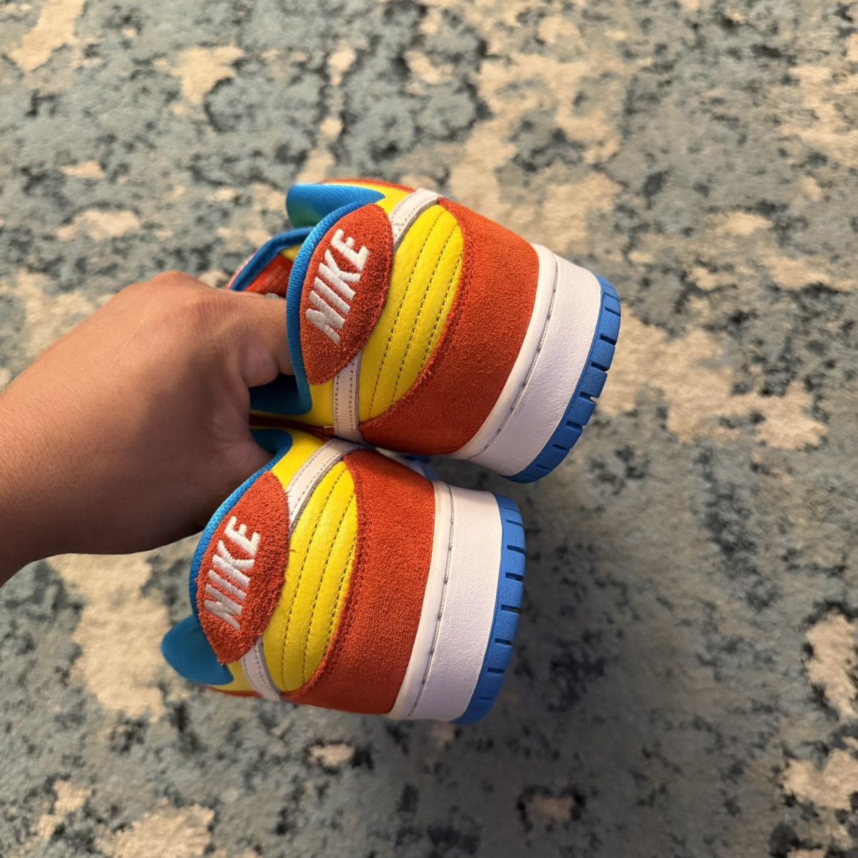 Nike SB Nike SB Dunk Low "Bart Simpson" Size 10 No Box Worn Lightly Size US 10 / EU 43 - 5 Thumbnail