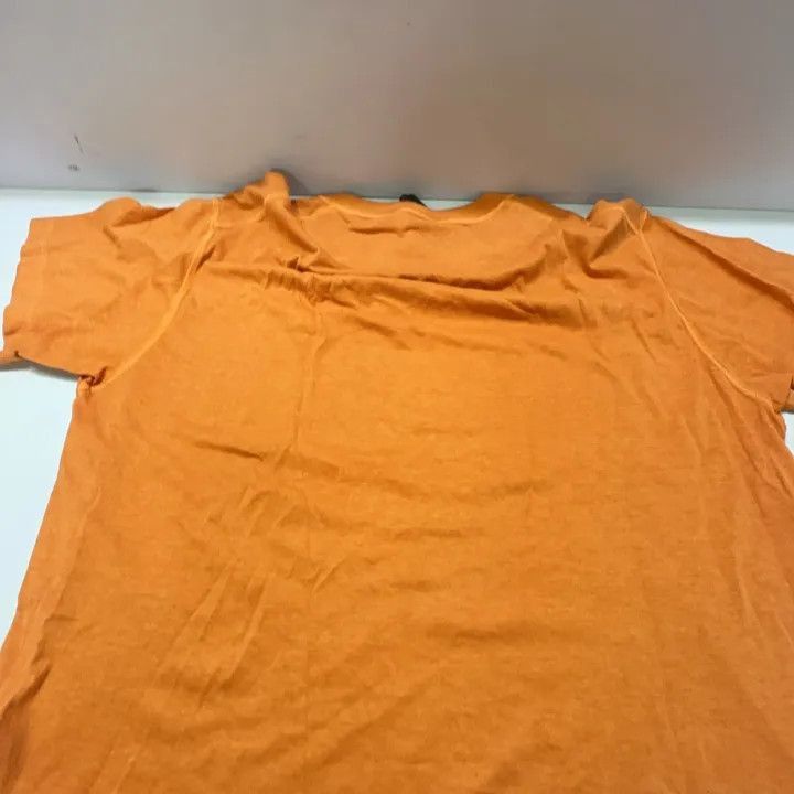 Stone Island Stone Island Orange Organic Cotton TShirt -2506 Size US XXL / EU 58 / 5 - 6 Thumbnail