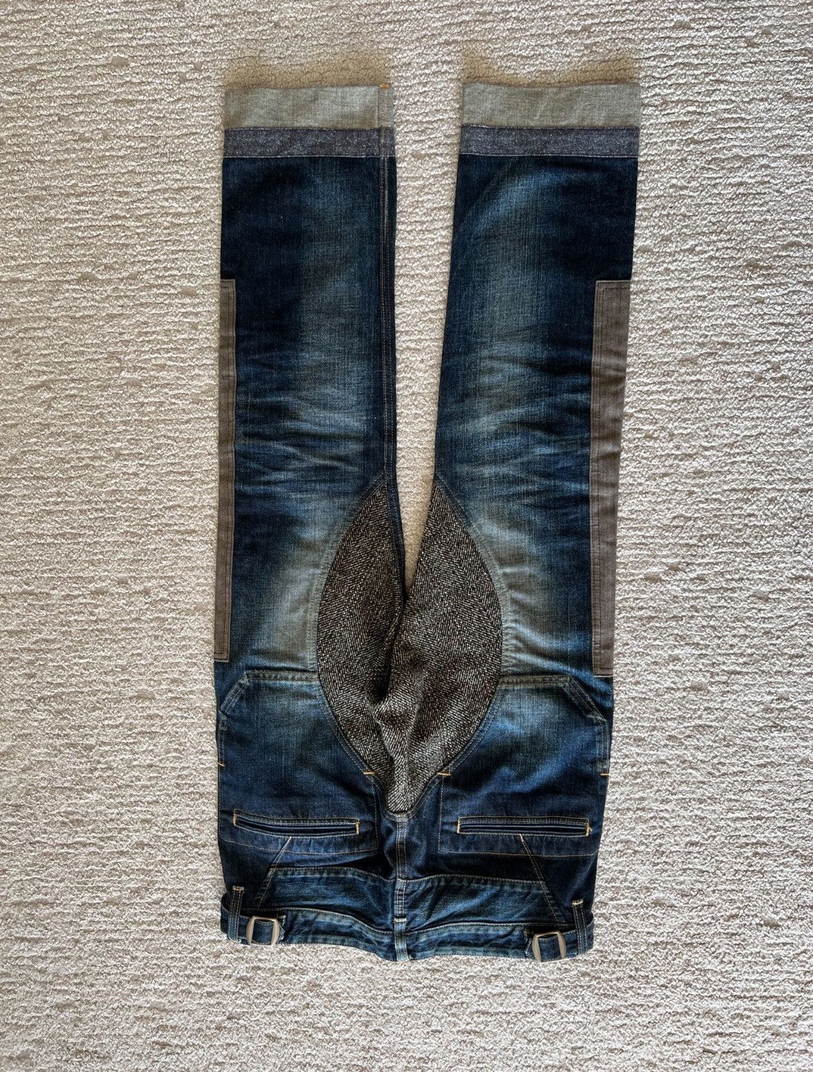 Junya Watanabe Junya Watanabe x Comme des garçons denim jeans Size US 31 - 2 Thumbnail