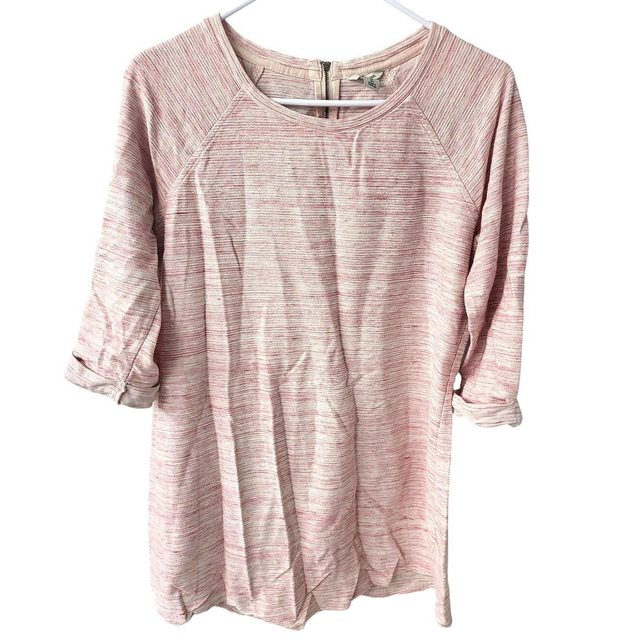L.L. Bean L.L. Bean Textured Pink Heathered Tunic/Dress - Medium Size M / US 6-8 / IT 42-44 - 1 Thumbnail