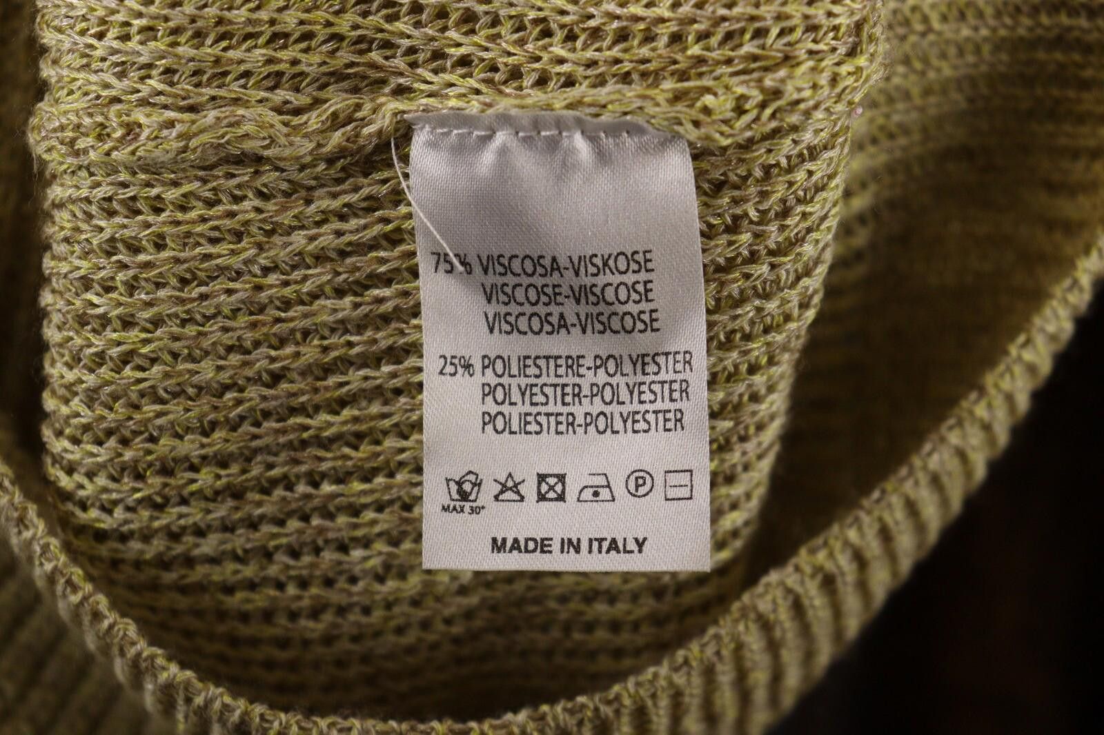 Designer Le Tricot Perugia Beige Oversized Knit Sweater Size L Size L / US 10 / IT 46 - 11 Thumbnail