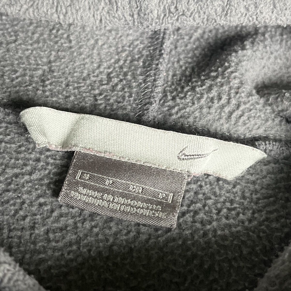 Nike Vintage 2000s Nike Center Swoosh Logo Fleece Pullover Hoodie Size US S / EU 44-46 / 1 - 8 Thumbnail