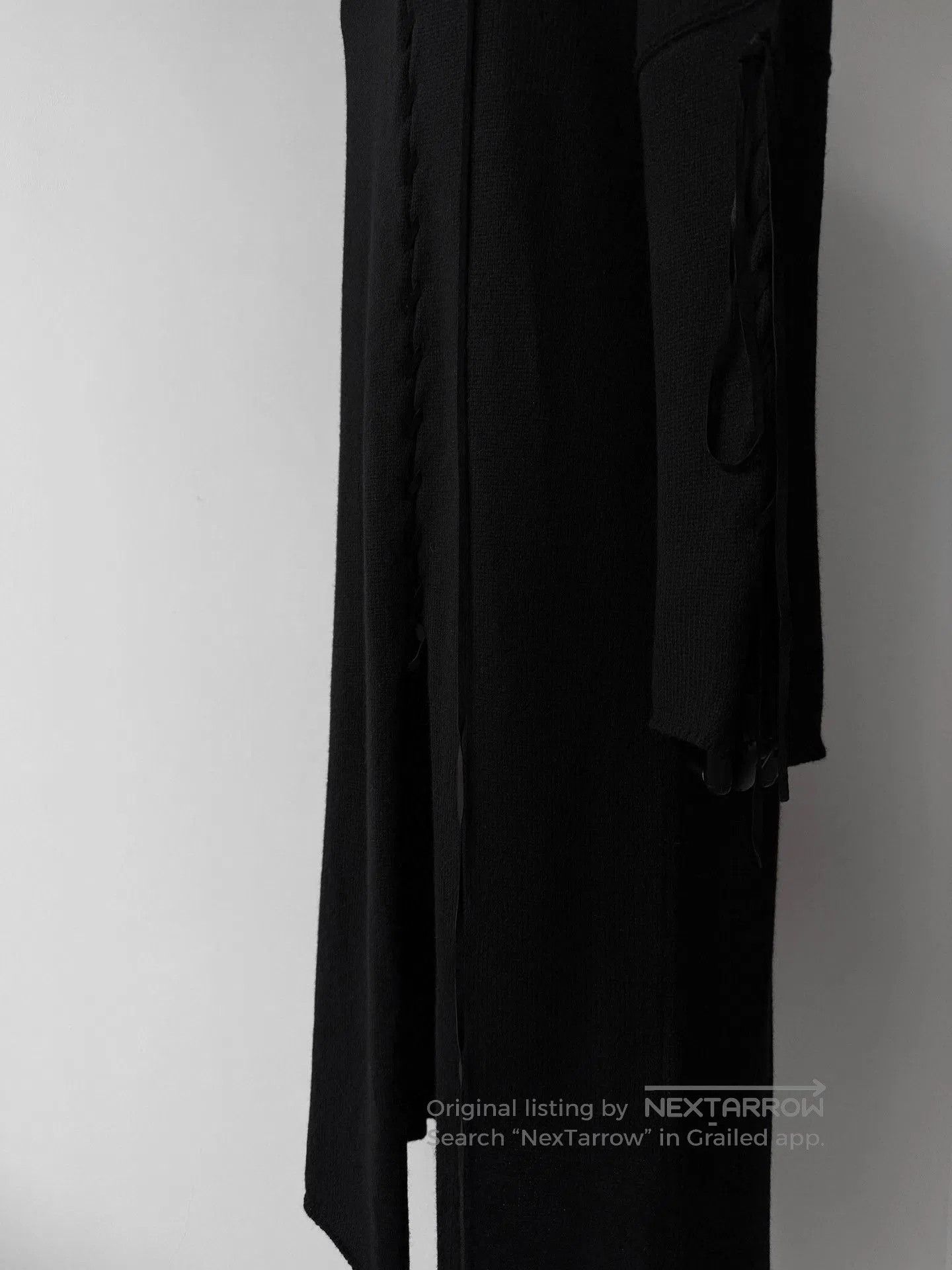 Yohji Yamamoto Yohji Yamamoto 18AW Leather Cord Sweater. Size M / US 6-8 / IT 42-44 - 8 Thumbnail