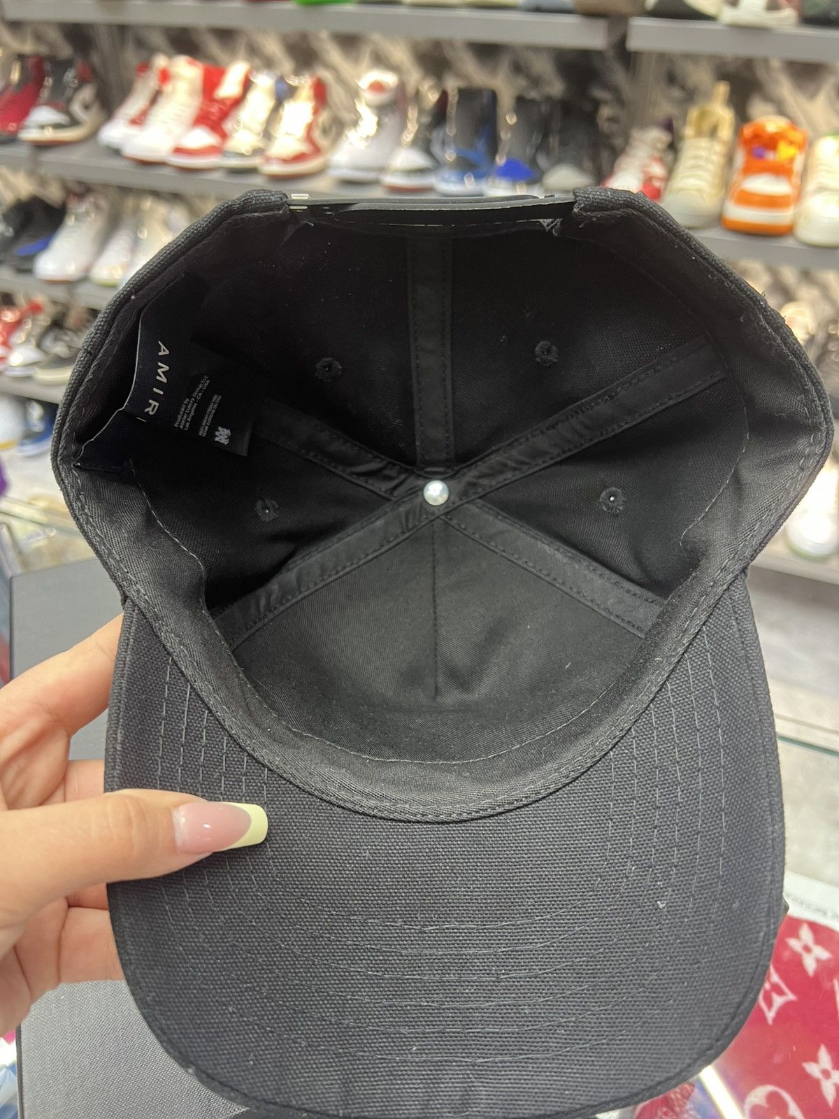 Amiri Amiri Snake Canvas Hat Size ONE SIZE - 6 Thumbnail