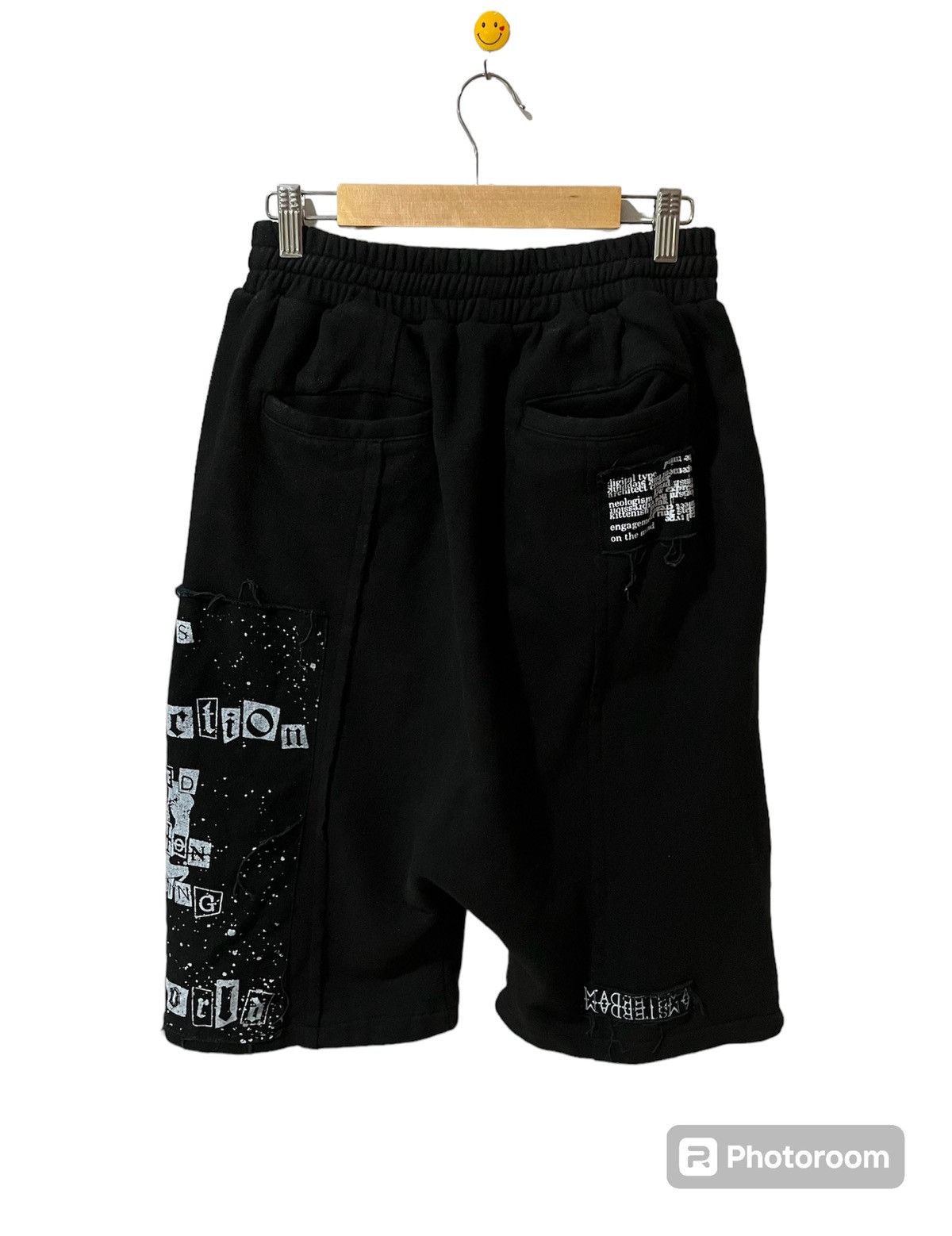 KMRii Danke Schon Drop Crotch Sweat Short Pants Size US 36 / EU 52 - 4 Thumbnail