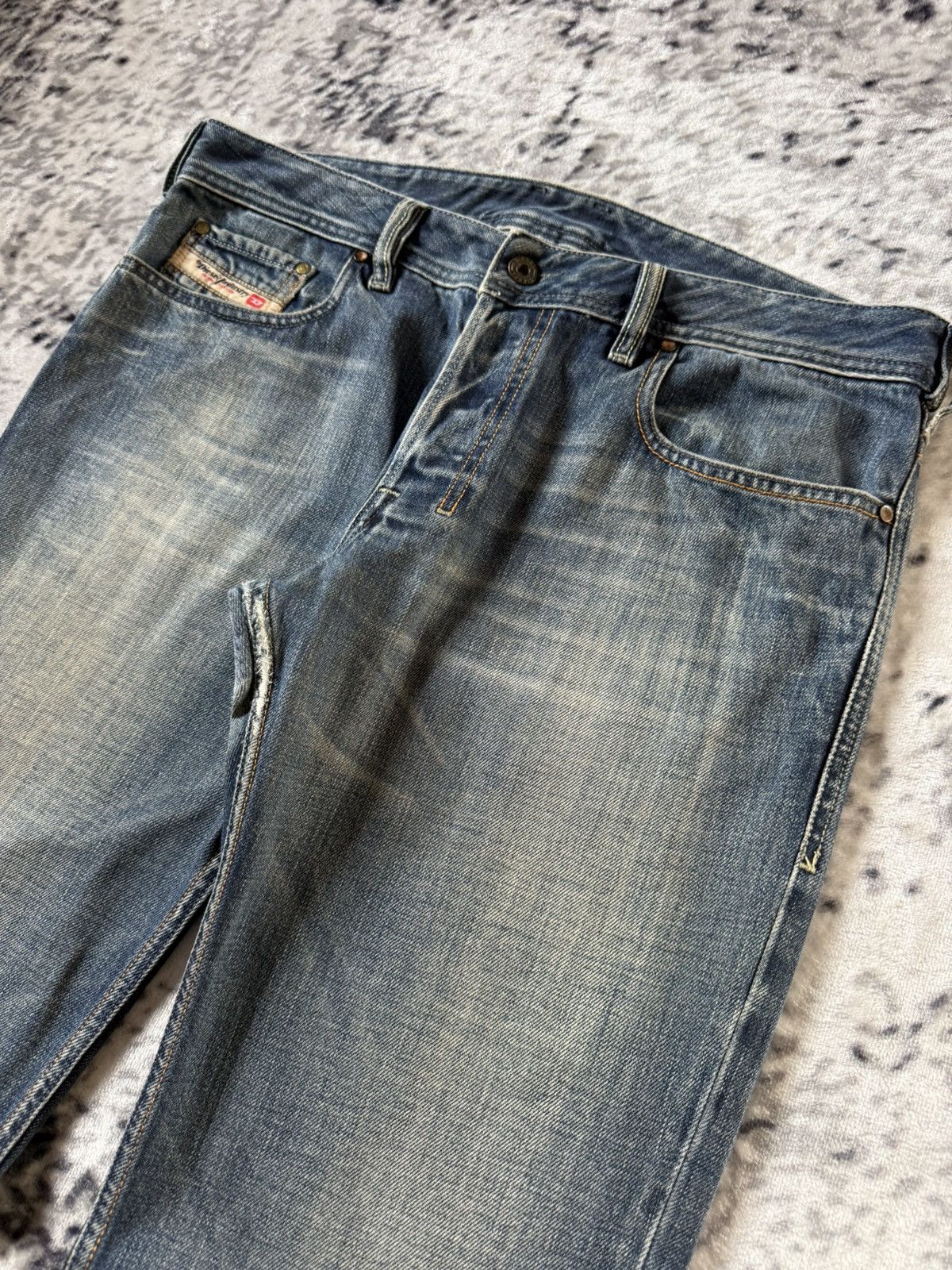 Diesel Diesel Fade Wash Zatiny Flared Jeans Italy Made Size US 34 / EU 50 - 4 Thumbnail