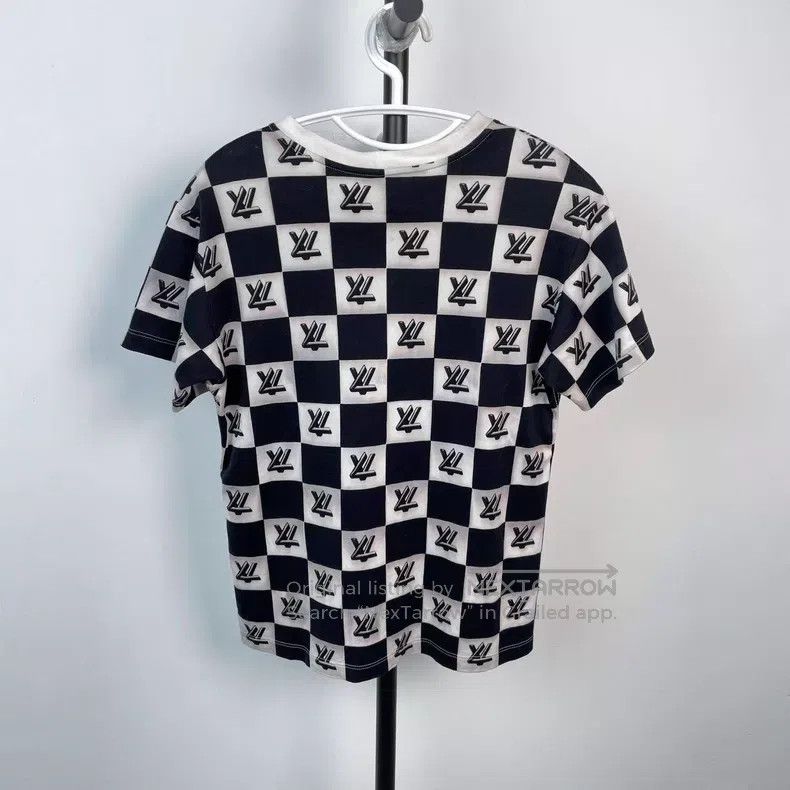 Louis Vuitton Louis Vuitton Black checkerboard chain short sleeve Size US S / EU 44-46 / 1 - 2 Thumbnail