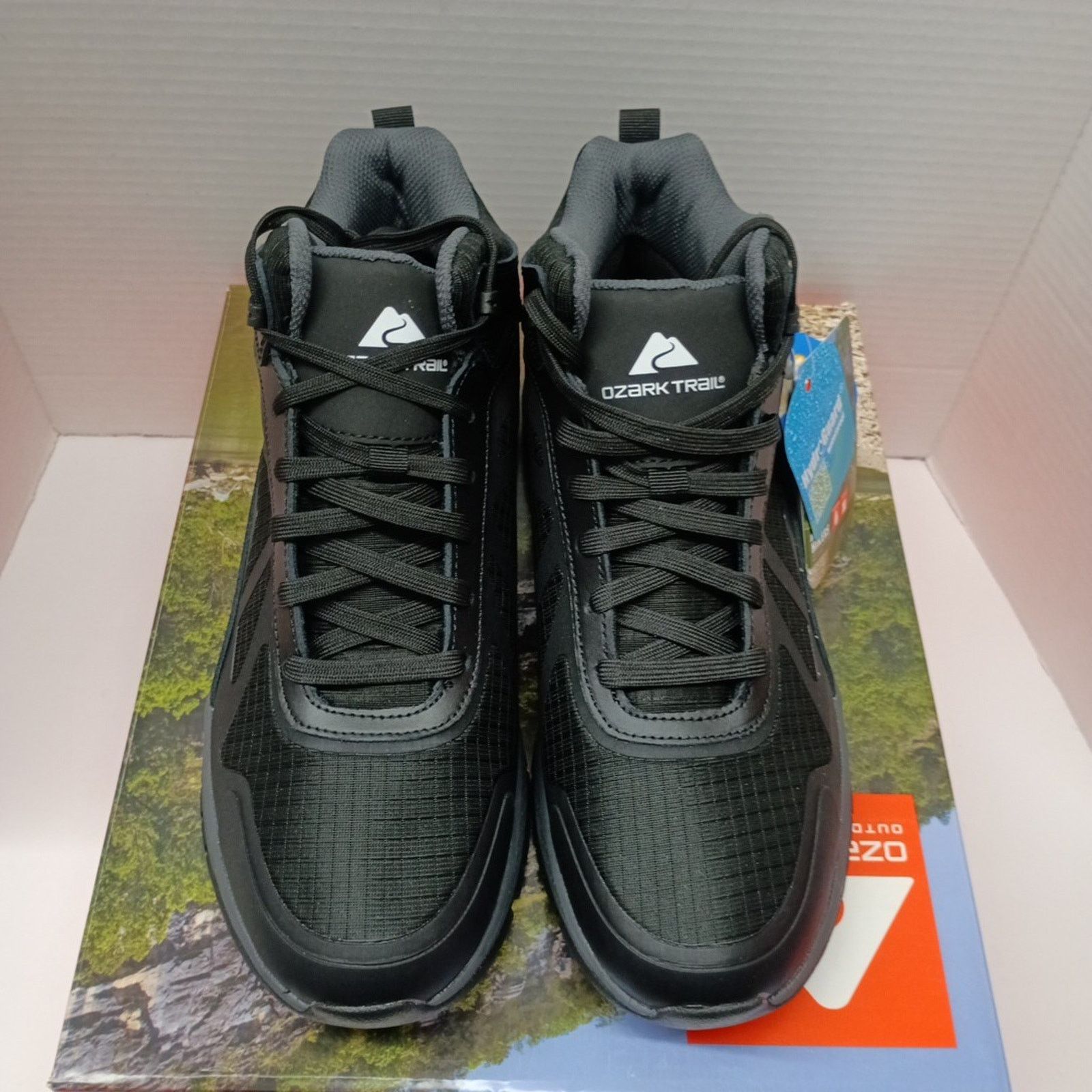 Other Men’s size 10 Ozark Trail Tech Hiker Waterproof Boots Black Size US 10 / EU 43 - 3 Thumbnail