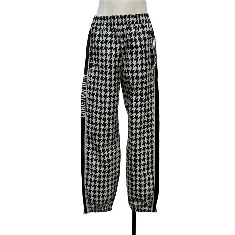 Dior Dior Houndstooth Track Pants Size 36 Size 26" / US 2 / IT 38 - 1 Thumbnail