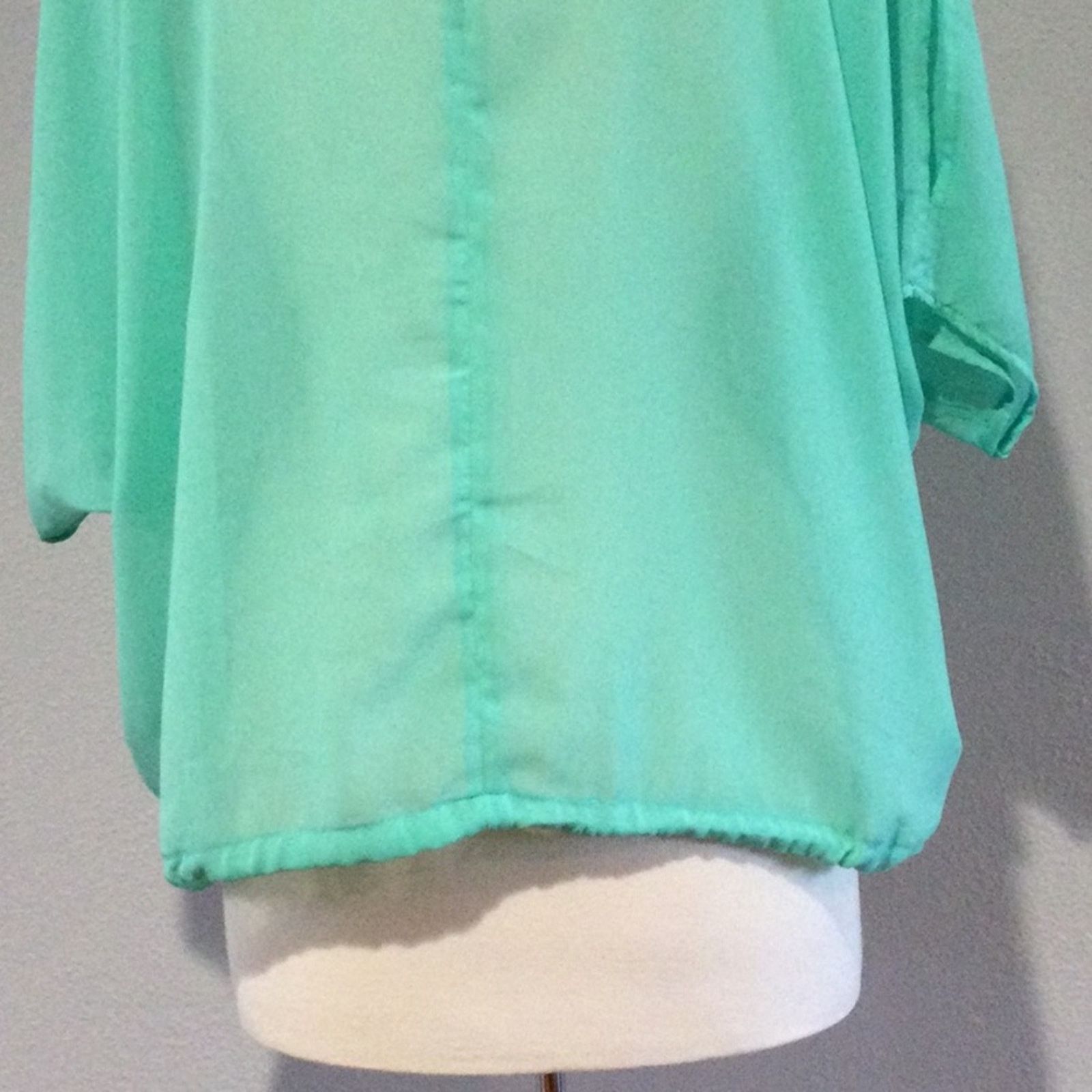Other Ya Los Angeles Sheer Cold Shoulder Blouse Small Size S / US 4 / IT 40 - 10 Thumbnail