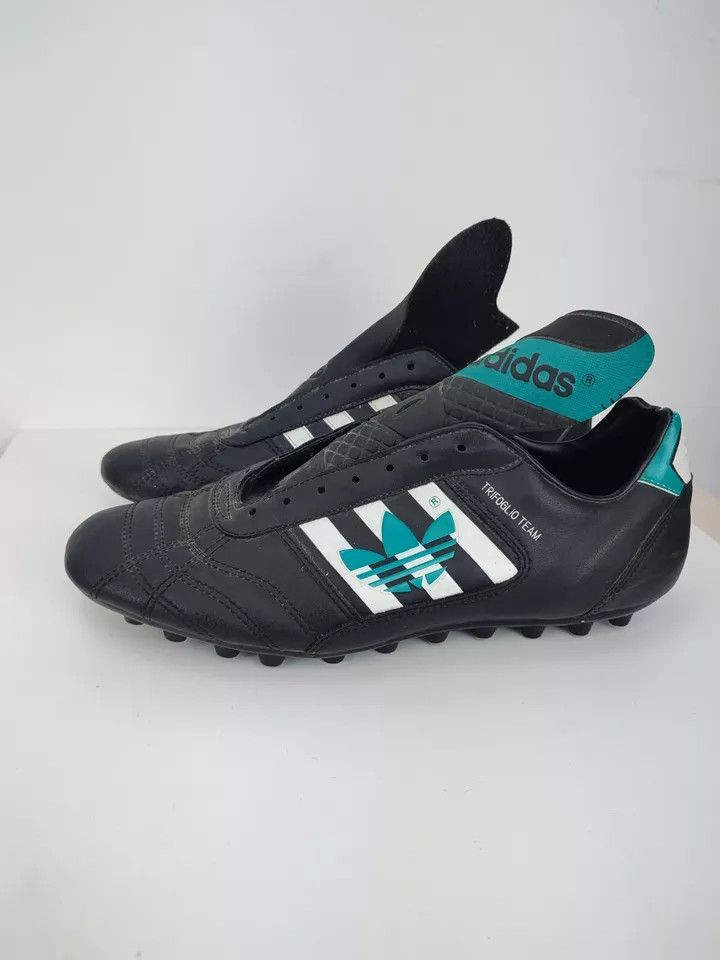 Adidas × Vintage Vintage Limited Edition Adidas Trifoglio Team Shoes Trainers Size US 12.5 / EU 45-46 - 9 Thumbnail