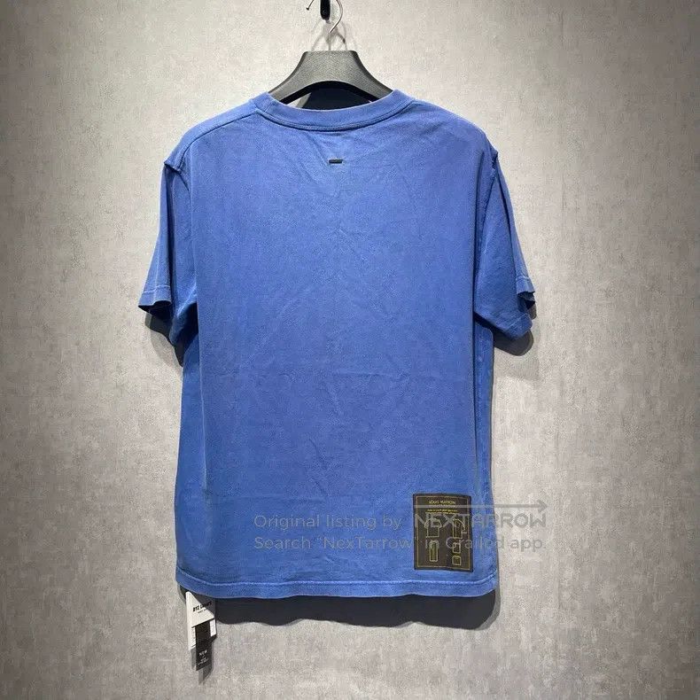 Louis Vuitton Louis Vuitton Solid Crew Neck Short Sleeve Size US L / EU 52-54 / 3 - 2 Thumbnail
