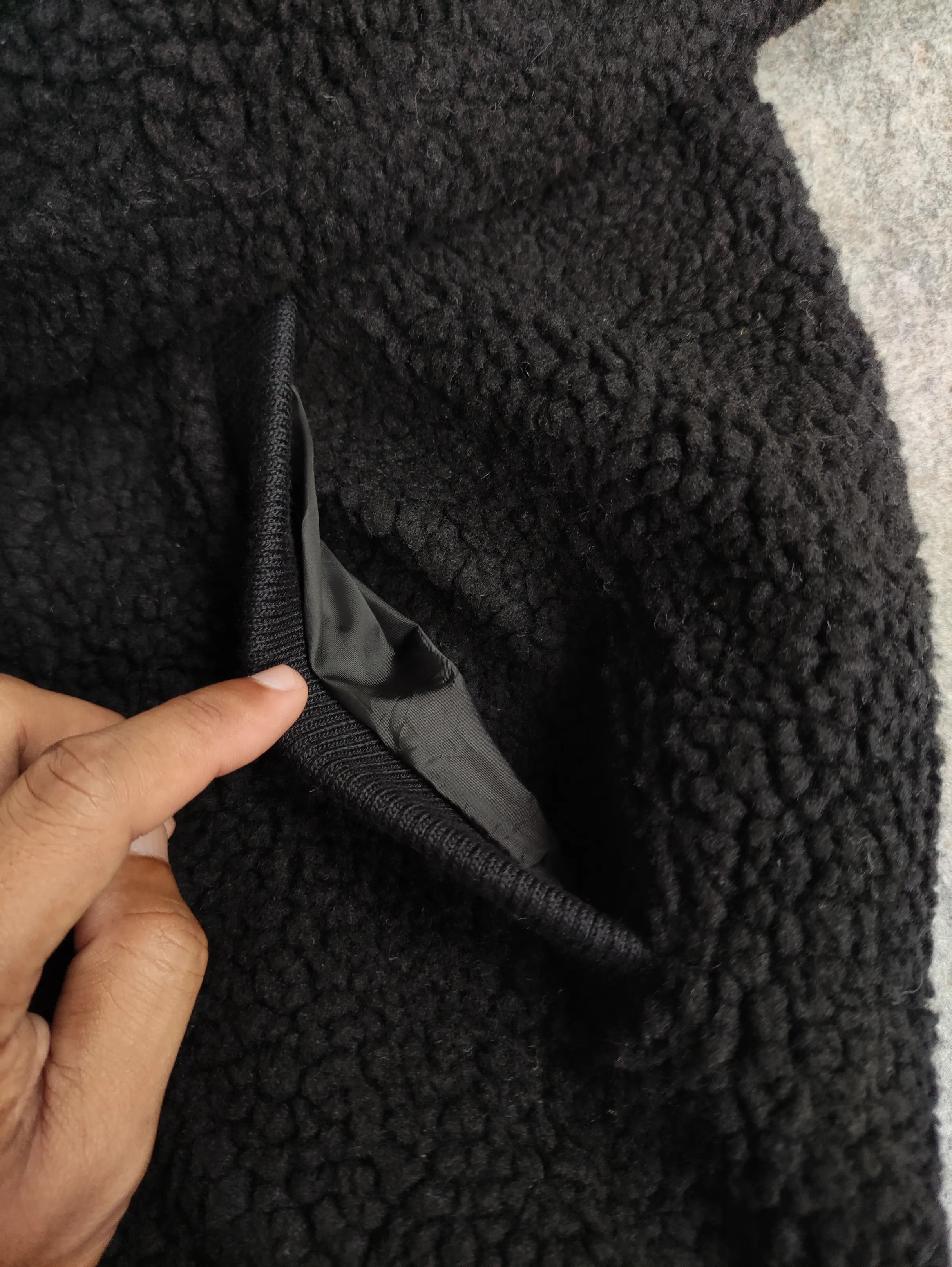 BASE CONTROL Mark Gonzales x Base Control Hoodie Zipper Baggy Sherpa Size US M / EU 48-50 / 2 - 8 Thumbnail