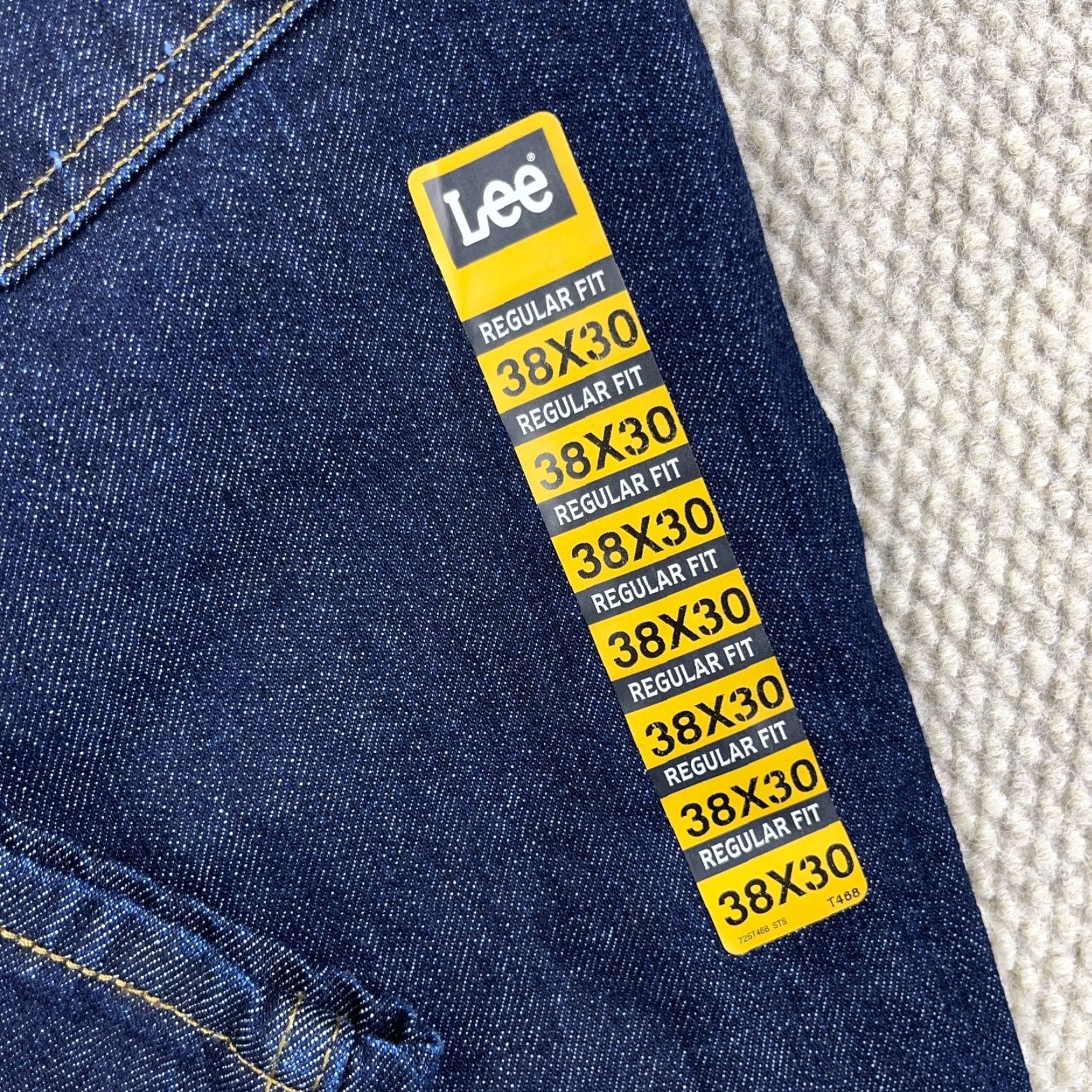 Lee VINTAGE Lee Jeans Men 38x30 Regular Fit Straight Leg Dark Wash Y2K 2000s Jeans Mens Blue 90s USA Size US 38 / EU 54 - 6 Thumbnail