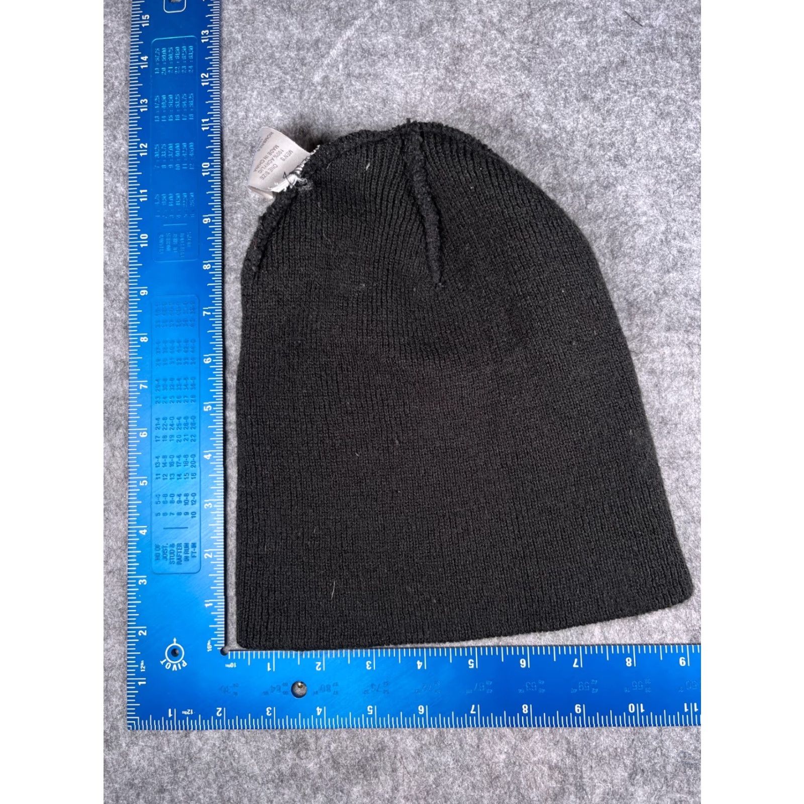 Walmart Unbranded Black Knit Beanie Ski Hat One Size - Lightweight Outdoor Casual Mens Size ONE SIZE - 5 Thumbnail