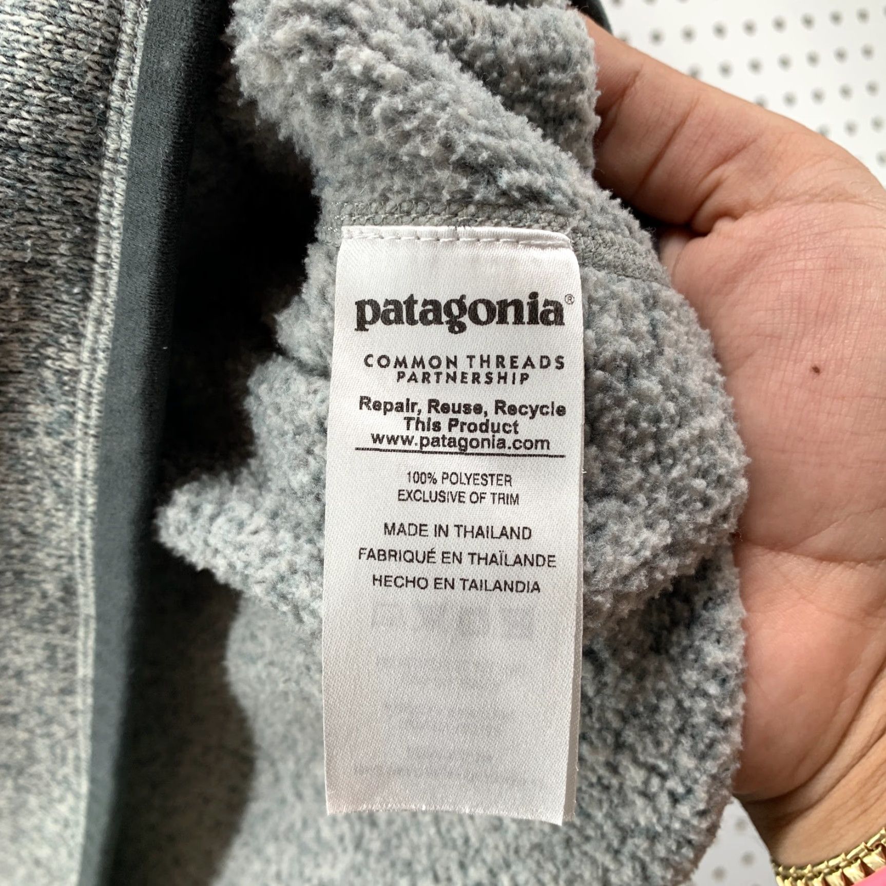 Patagonia Patagonia Better Sweater 1/2 Zip Pullover Mens Large Gray Fleece Pullover Windbreaker Outdoor Winter 90s? Size US L / EU 52-54 / 3 - 4 Thumbnail