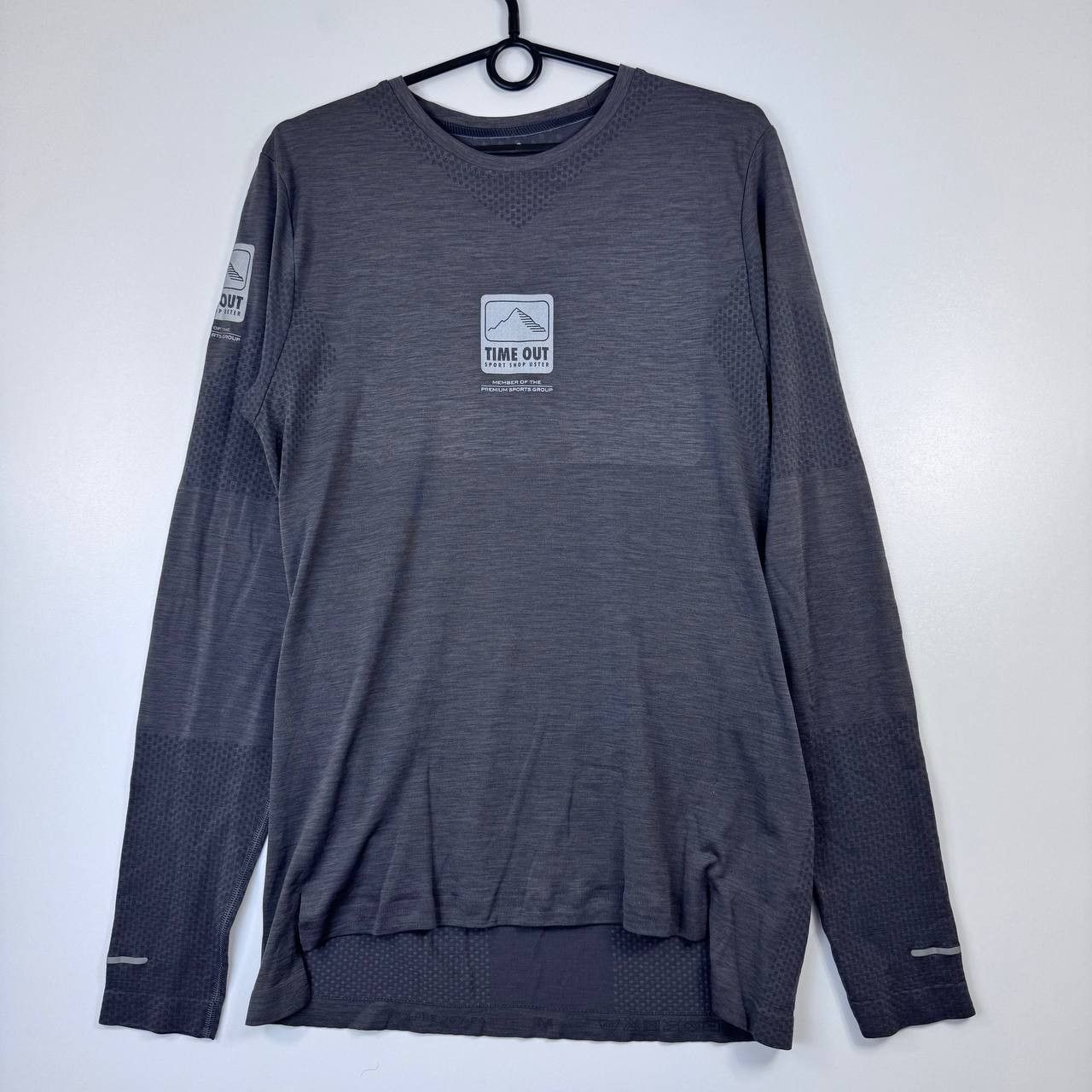 Asics Asics Running Long Sleeve Shirt Grey Athletic Training M Size US M / EU 48-50 / 2 - 1 Thumbnail